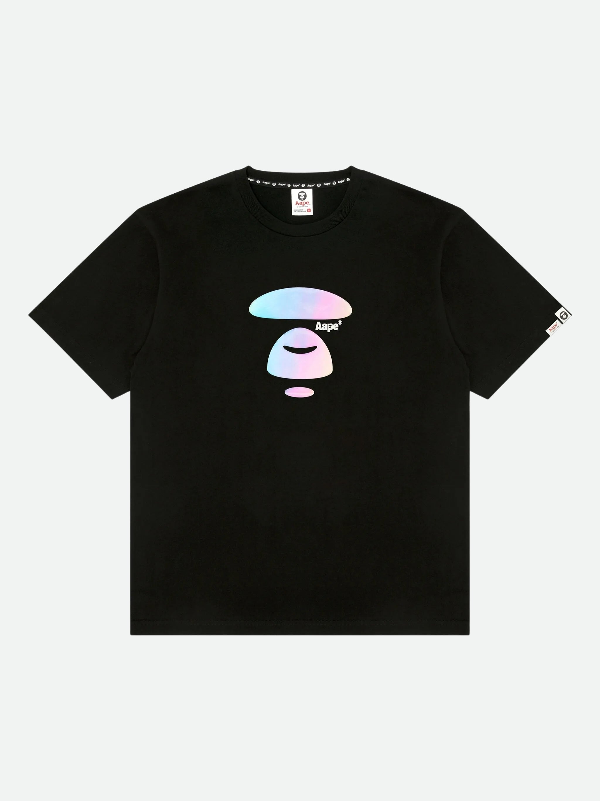 Aape T-Shirt Logo Black