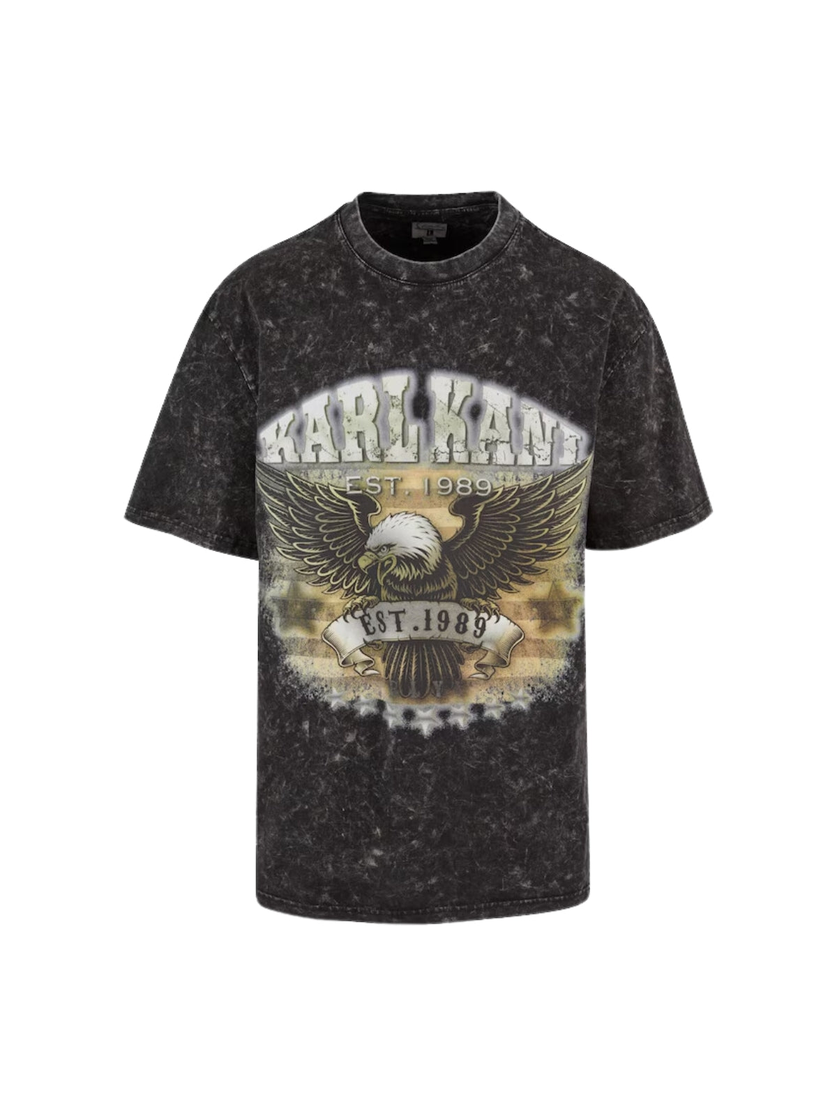 Karl Kani T-Shirt Washed Eagle Black