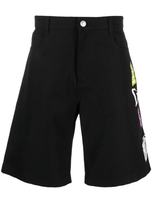 Gcds Shorts Hentai Canvas Black