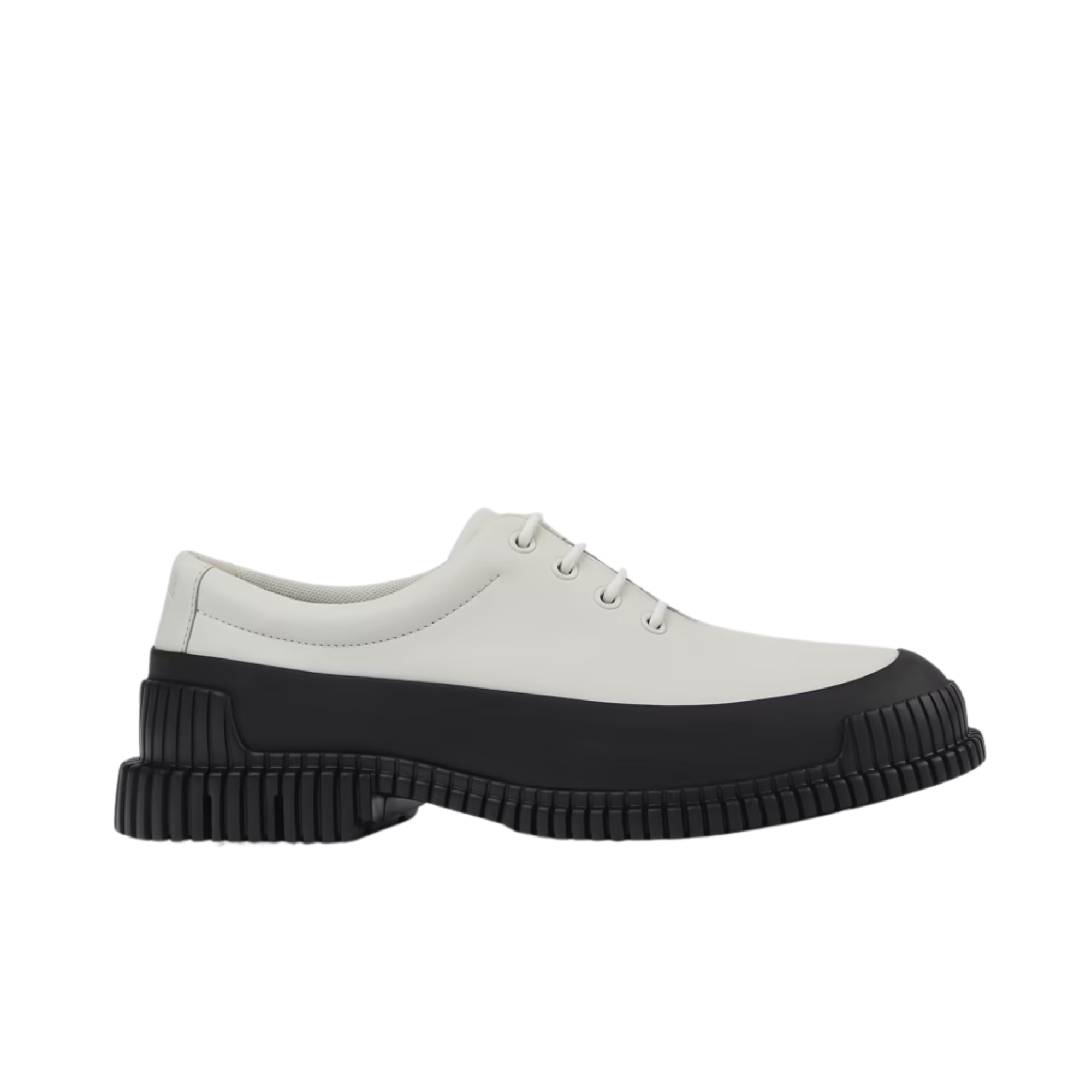 Camper Shoes Cms365 Pix Lace Up White-Black