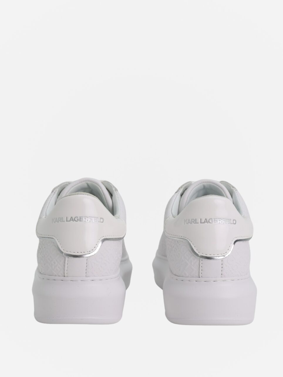 Karl Lagerfeld Sneakers Kapri Emboss Lo Lace White