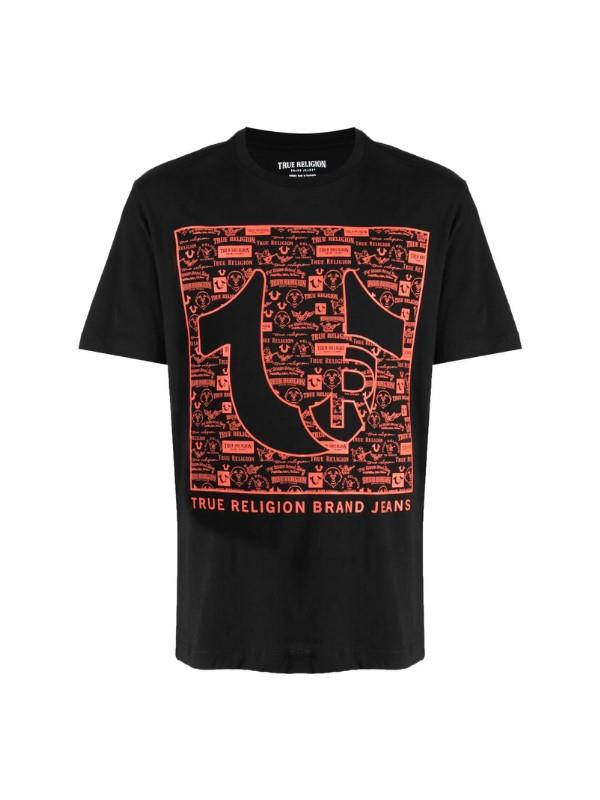 True Religion T-Shirt Registered Logo Black