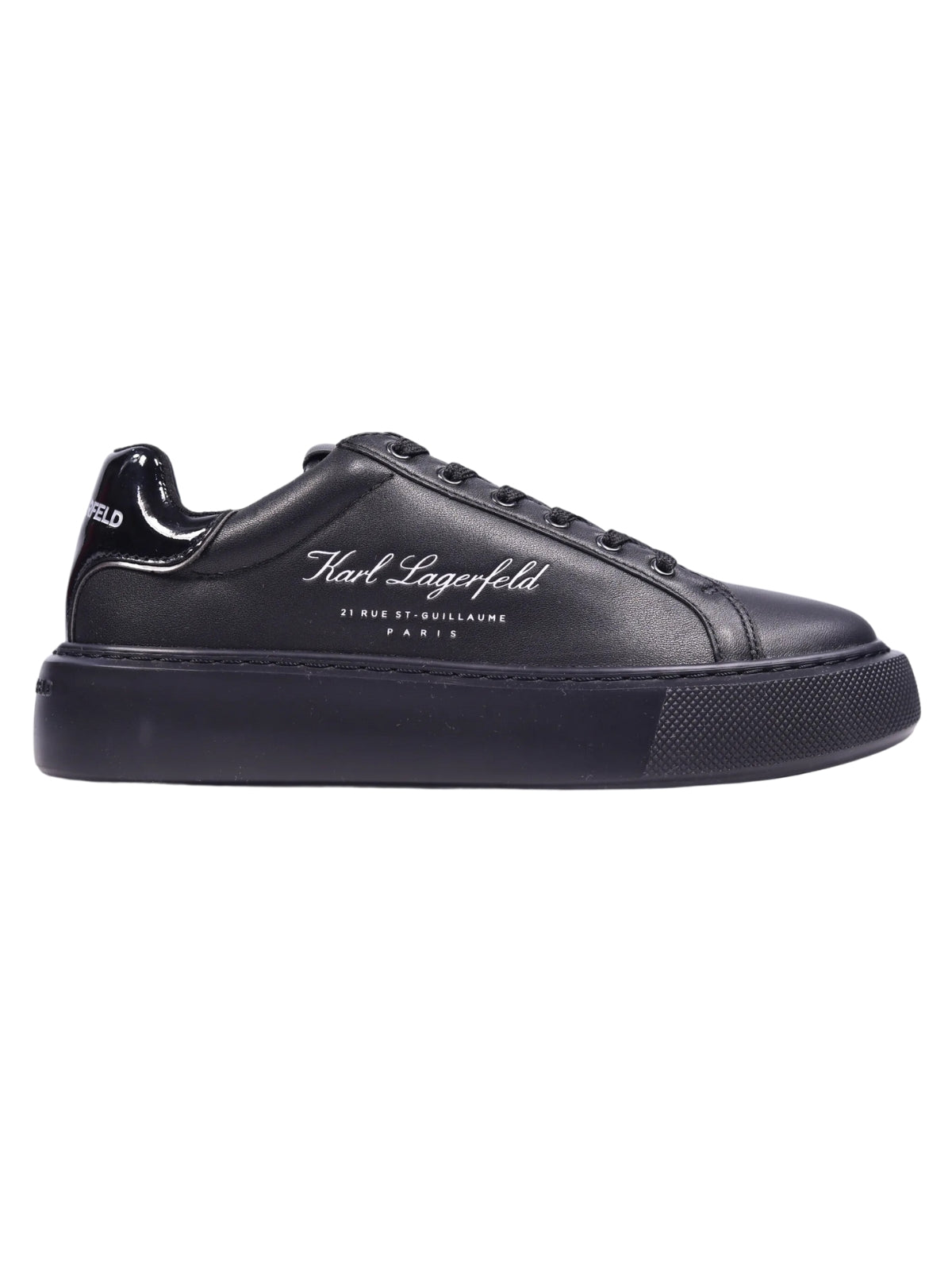 Karl Lagerfeld Sneaker Ladies Monogram Inkjet Black