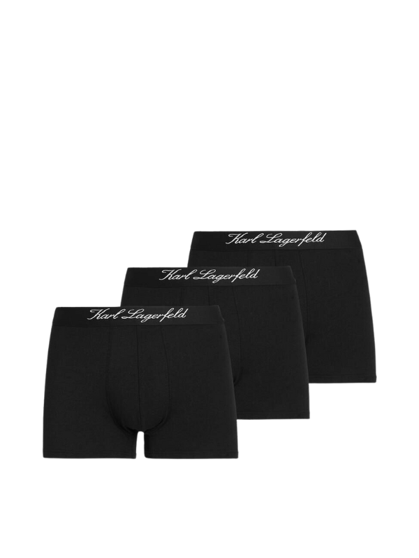 Karl Lagerfeld Boxers 3Pack Logo Black