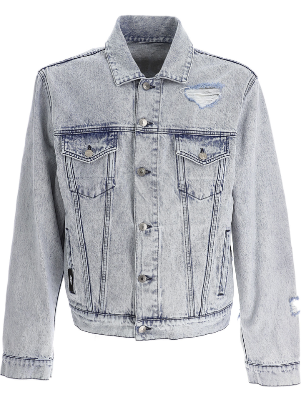 Msgm Jacket Giubbino Denim