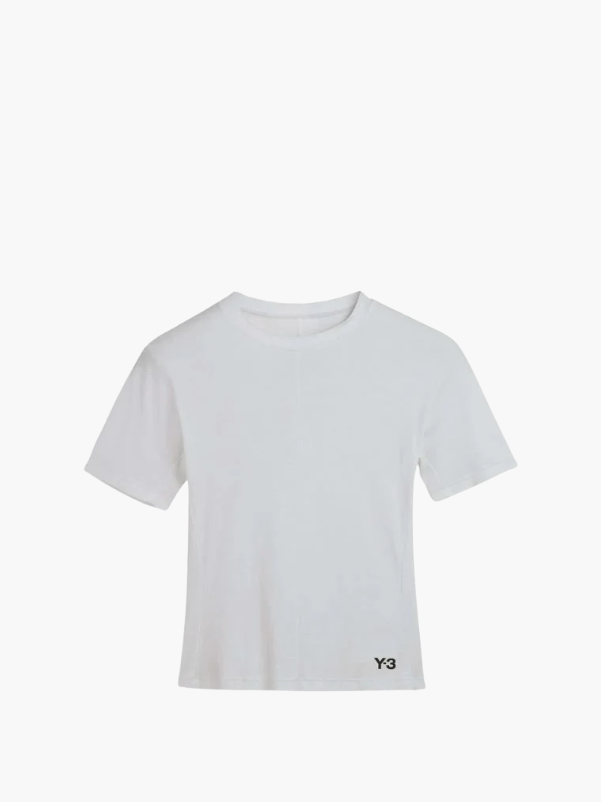 Y-3 T-Shirt Ladies Bottom Logo White