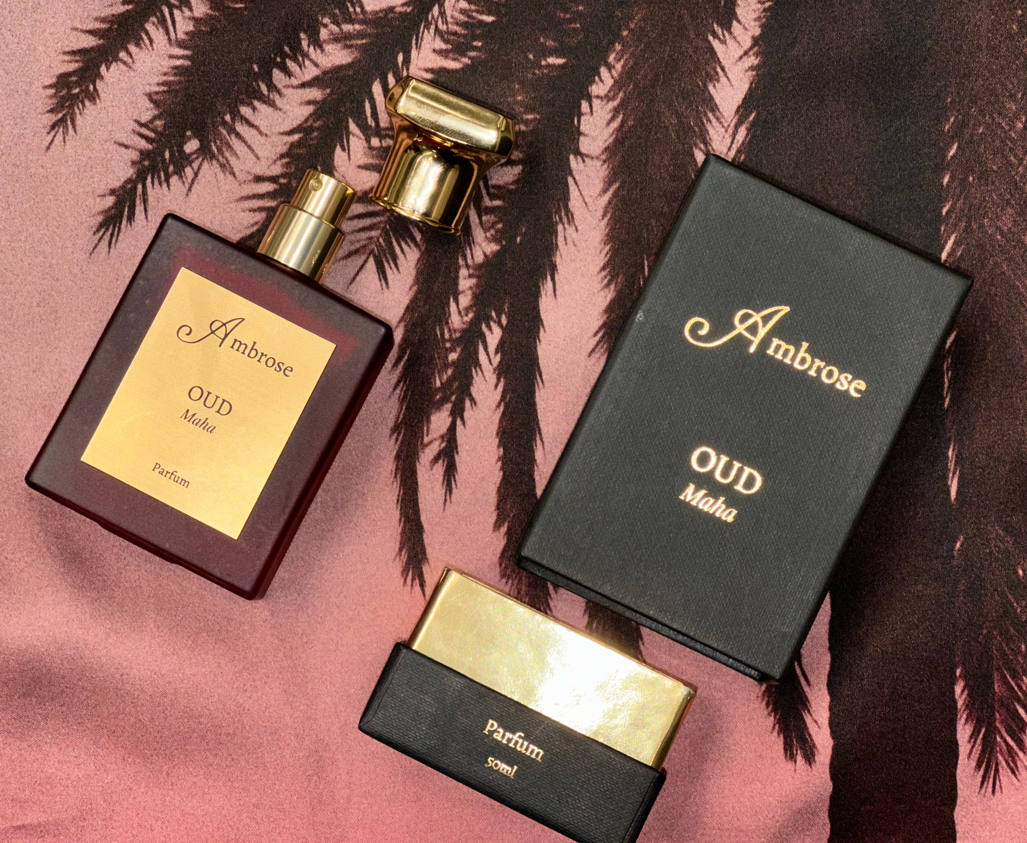 Ambrose Perfume Maha Oud Red