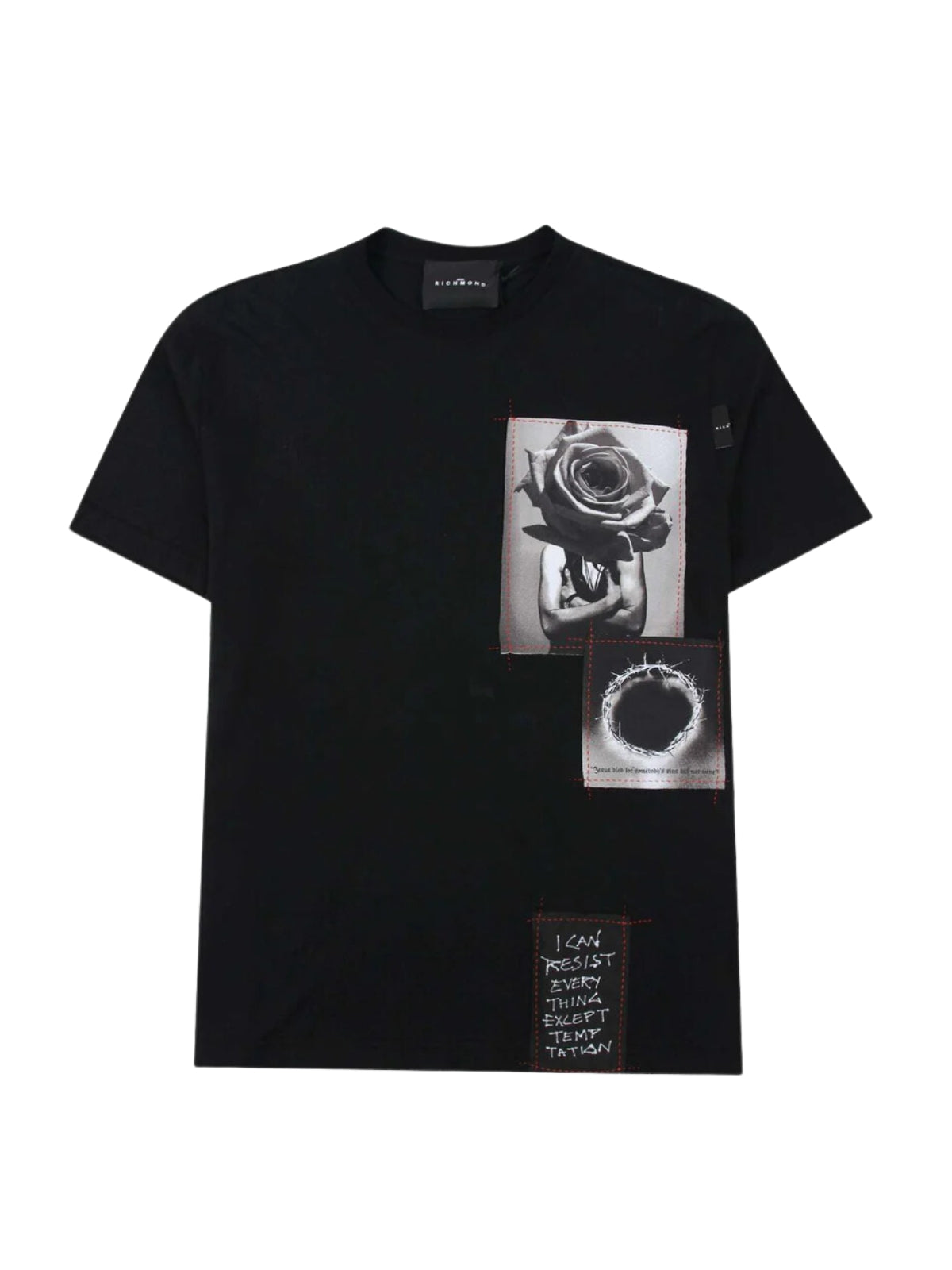 John Richmond T-Shirt Over Jimo Black