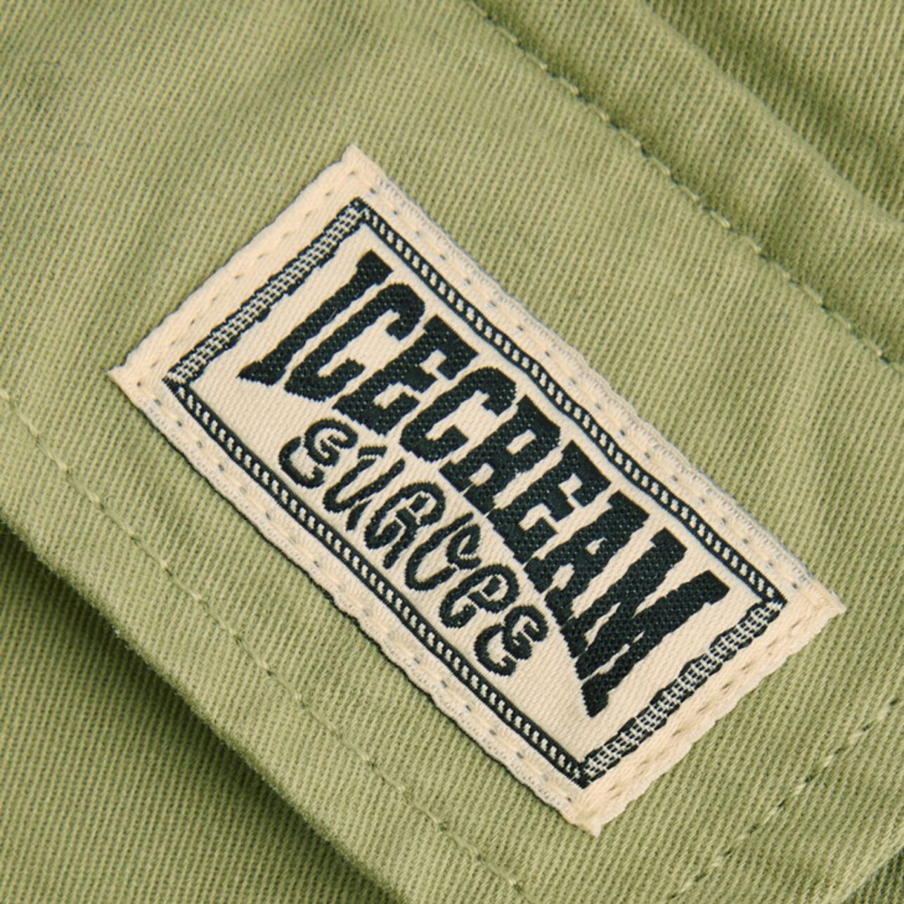 Ice Cream Cargo Pants Running Dog Green
