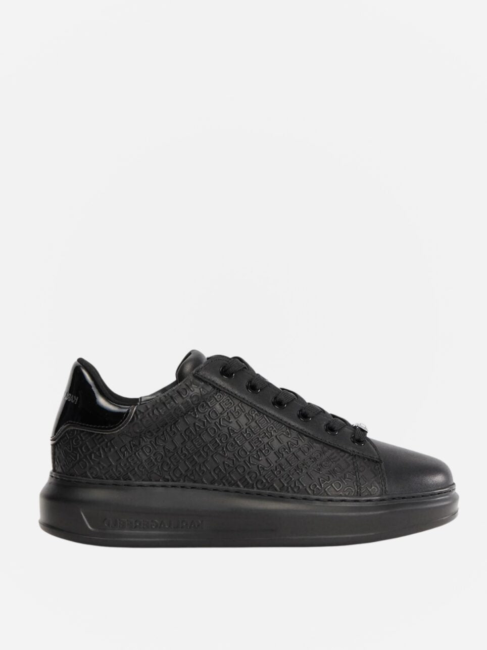 Karl Lagerfeld Sneakers Kapri Emboss Lo Lace Black