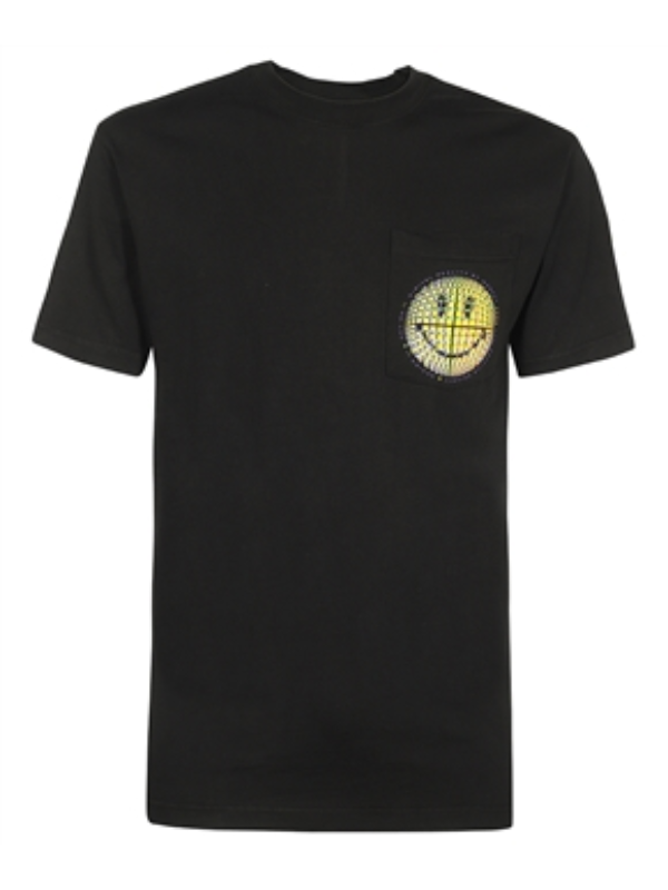 Market T-Shirt Smiley Afterhours Black