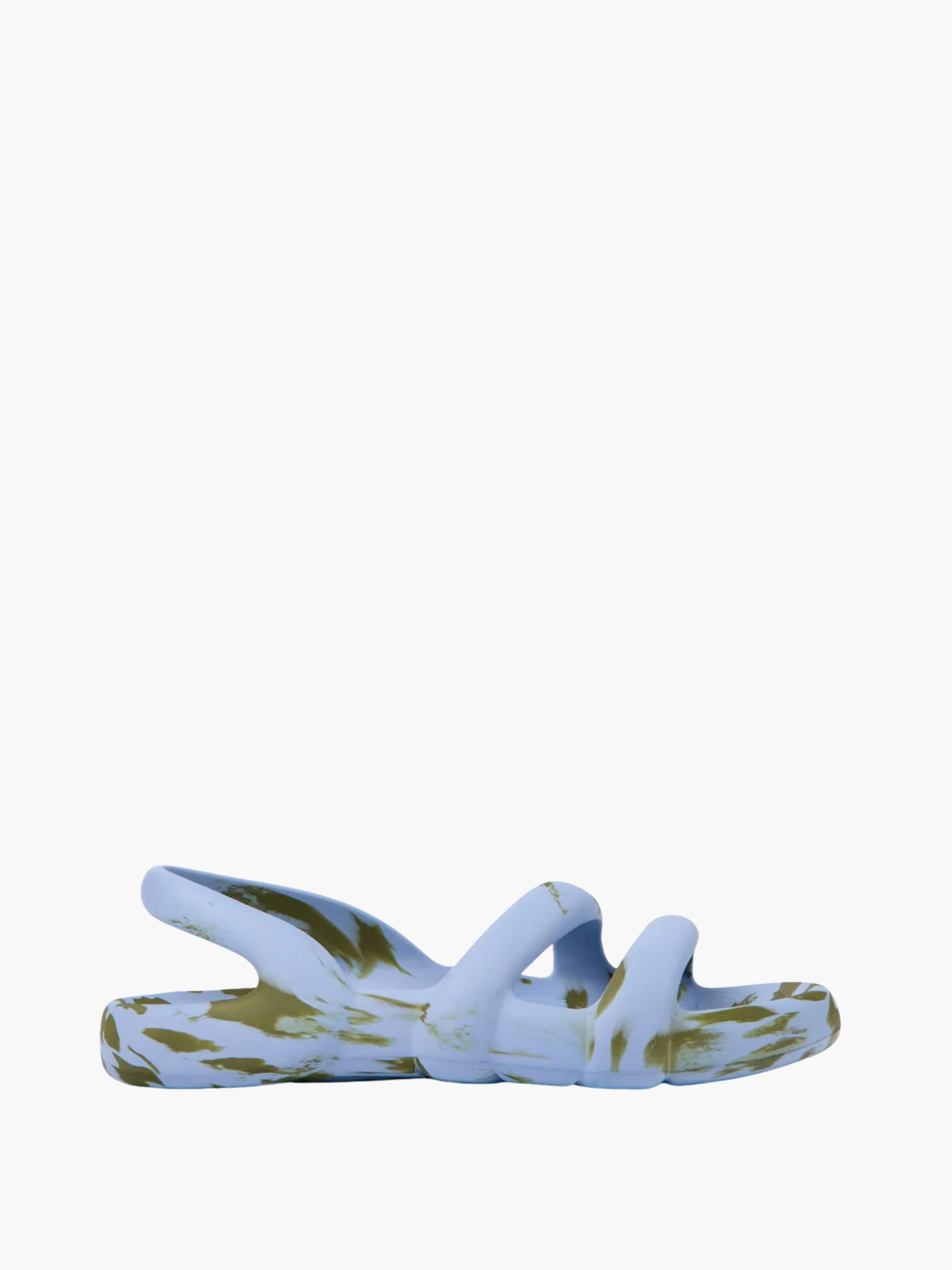 Camper Slide Ladies Kobarah Flat Bio Coast Blue