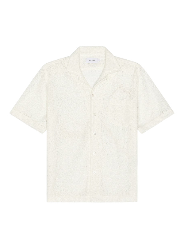 Rhude Shirt Ajor Lace Cream