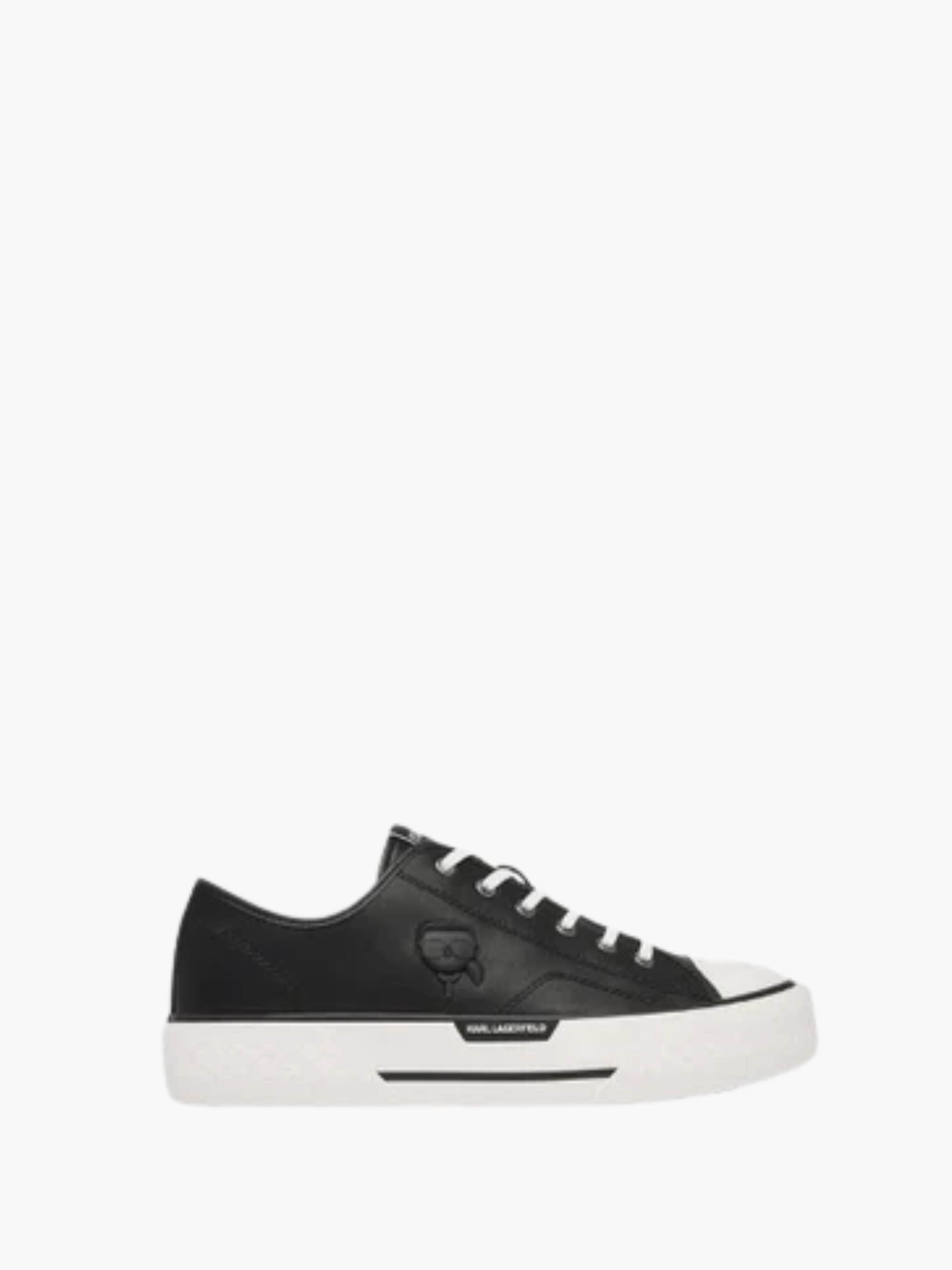 Karl Lagerfeld Sneaker  KL585 Kampus Max Iii Nft Relief Lo Lace Black Lthr