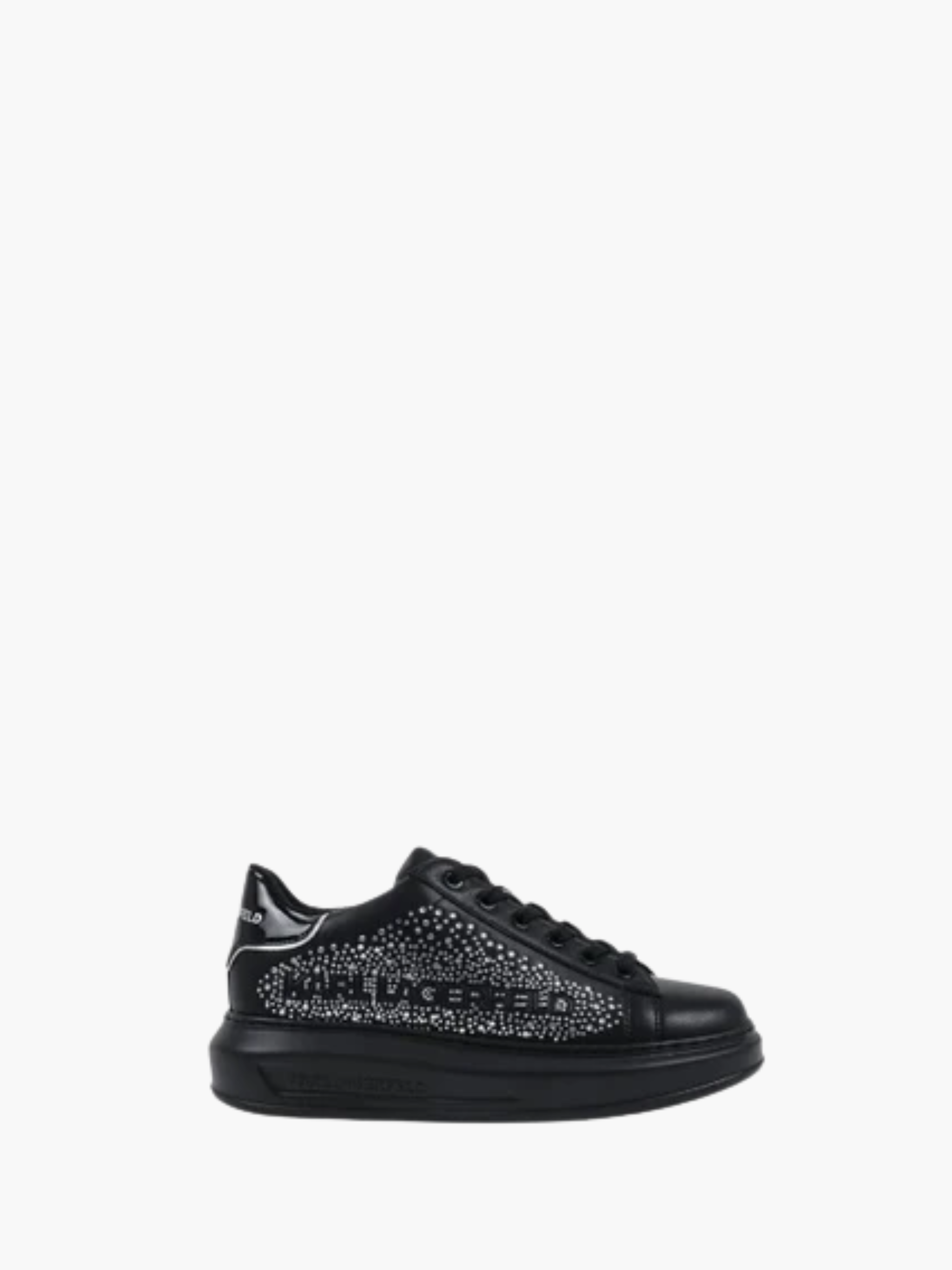 Karl Lagerfeld Sneaker  KLL303 Kapri Konstellation Lo Black Lthr W/Silver
