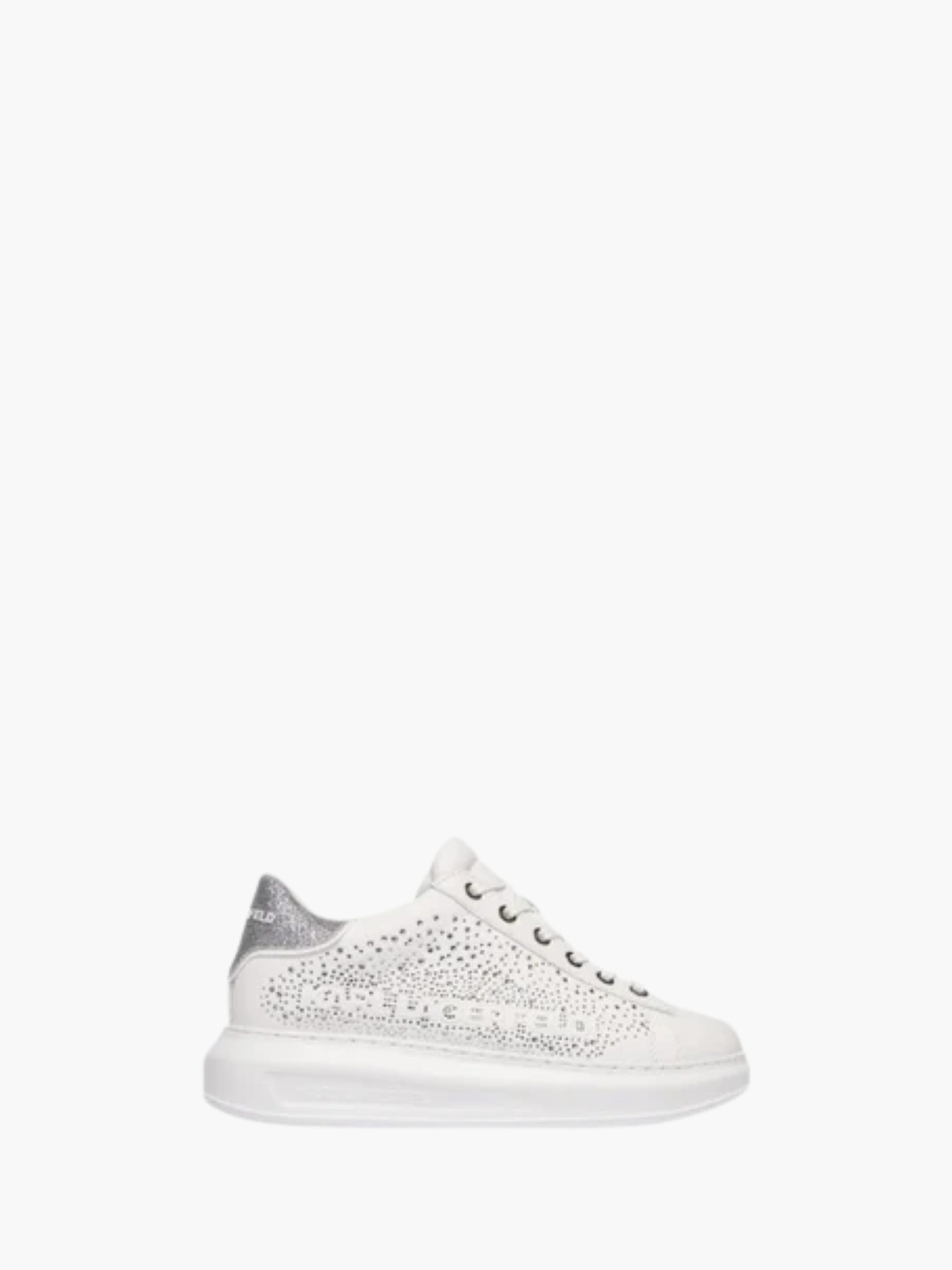 Karl Lagerfeld Sneaker KLL304 Kapri Konstellation Lo White Lthr W/Silver