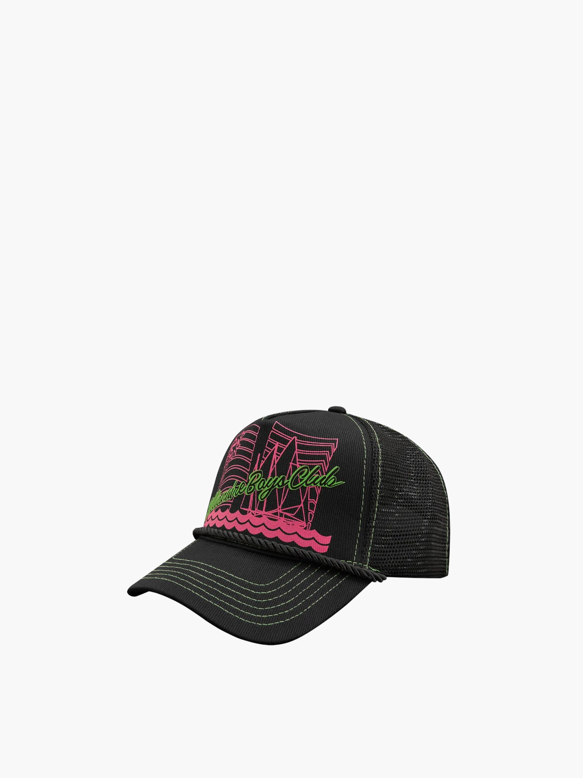 Billionaire Boys Club Cap Yacht Club Mesh Trucker Black