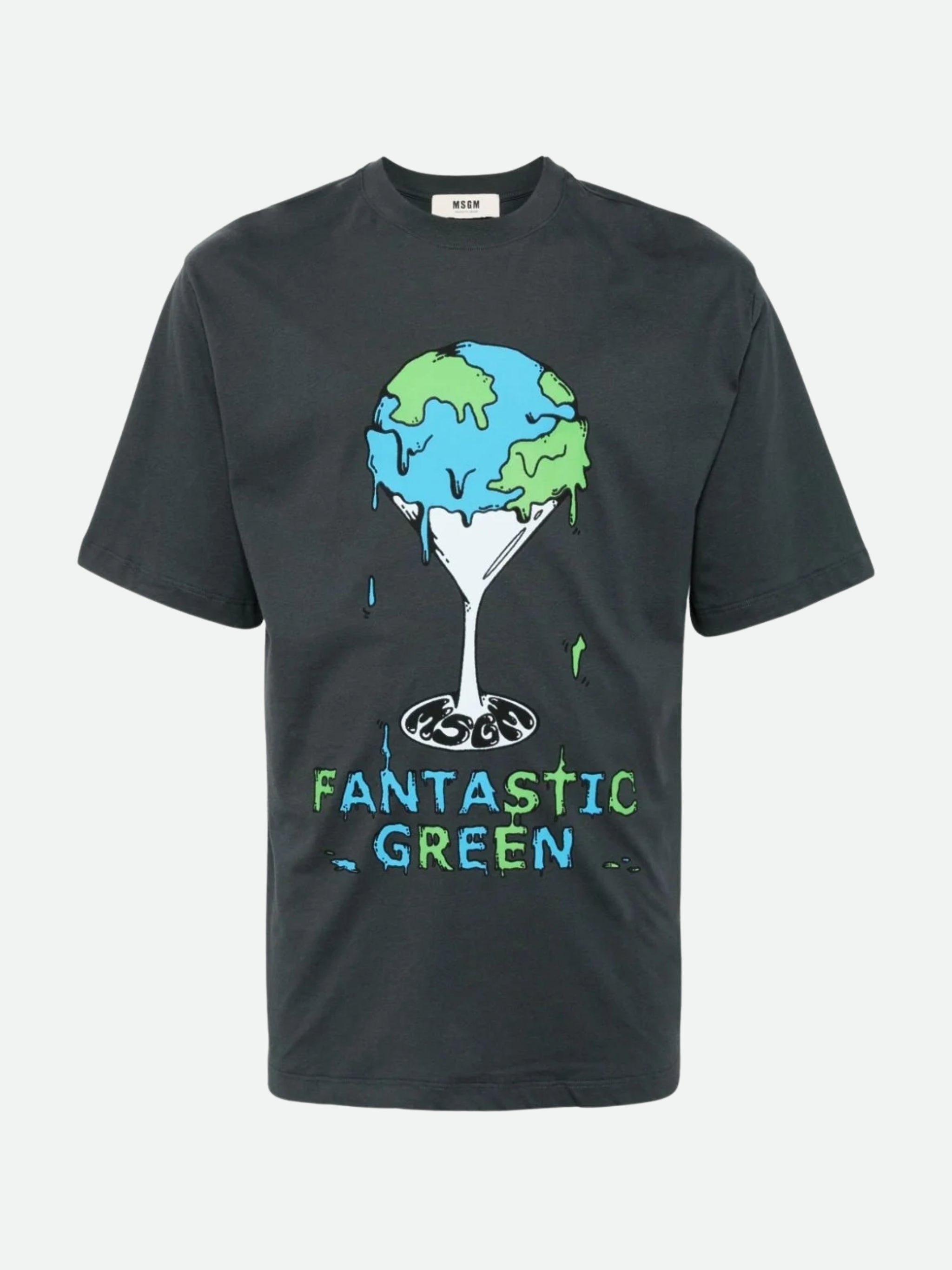 Msgm Crew Earth Black