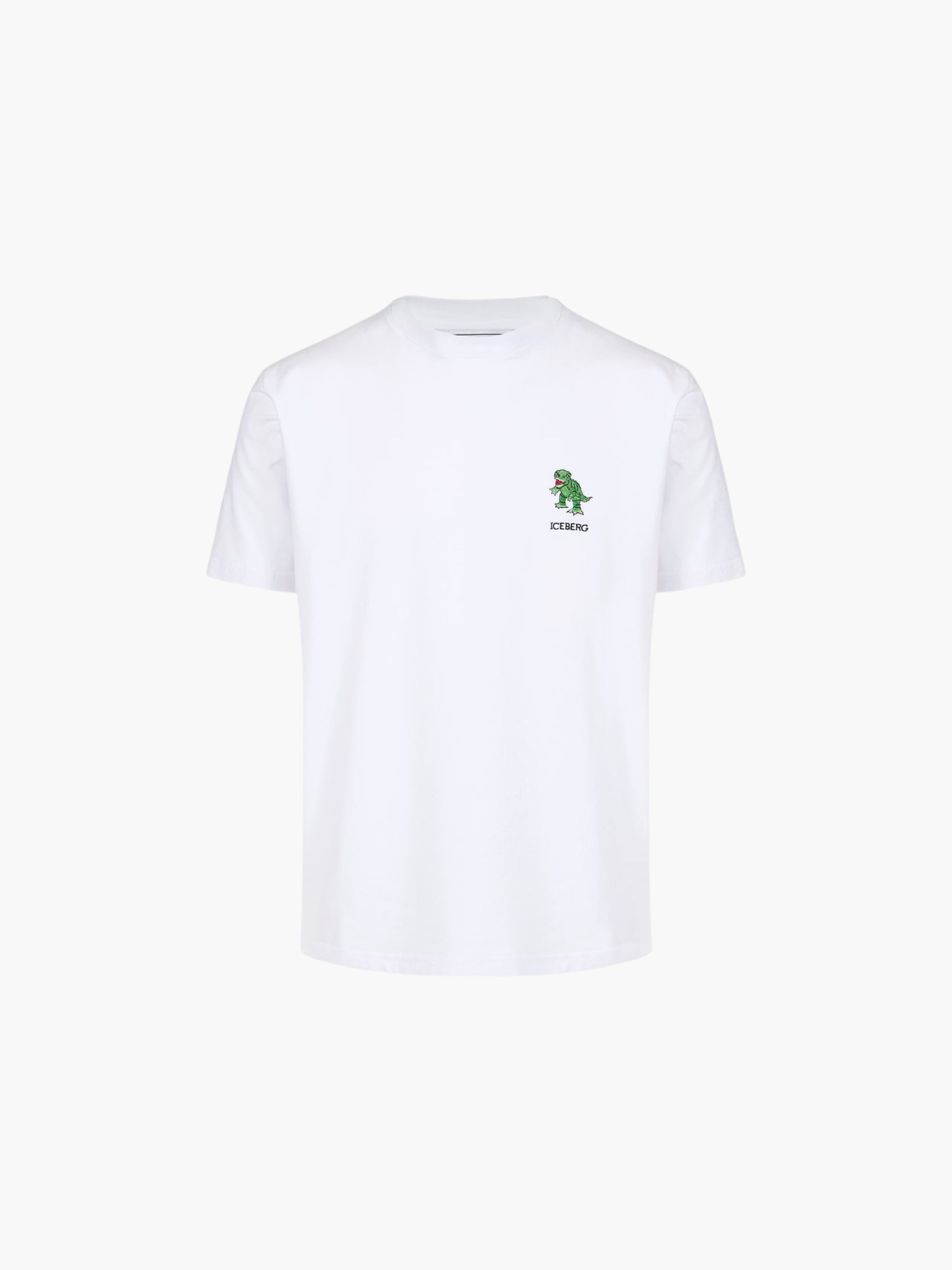 Iceberg T-Shirt Dino Logo Crew White