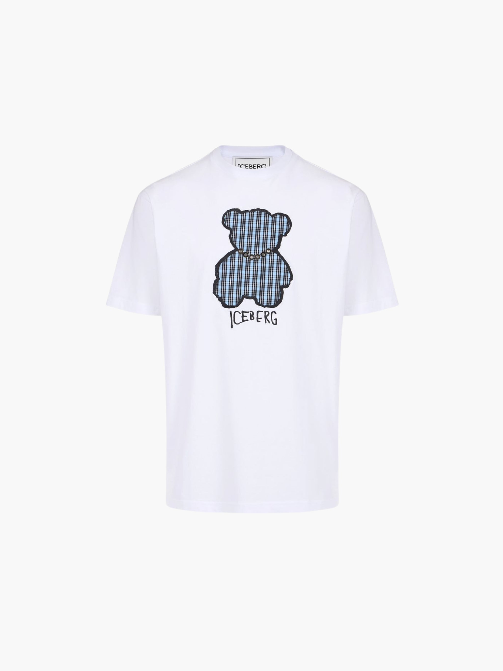 Iceberg T-Shirt Teddy Print White