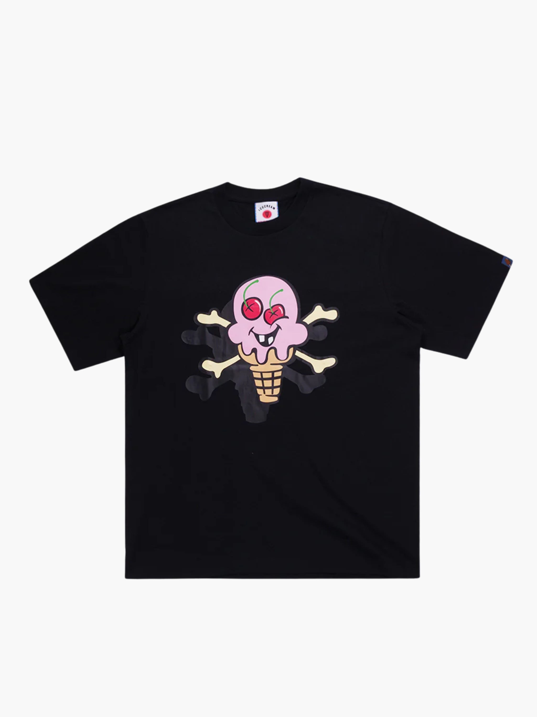 Ice-cream T-Shirt Cones & Bones Black