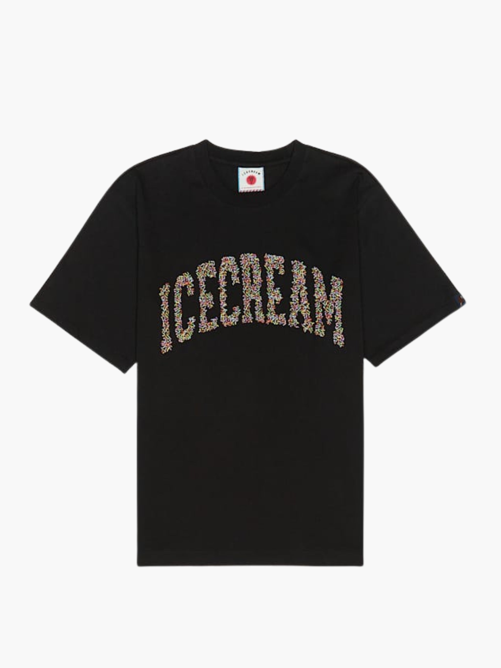 Ice-cream T-Shirt Sprinkles Black