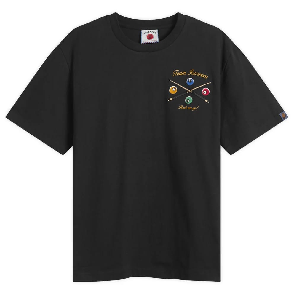Ice-cream T-Shirt Trick Shot Black