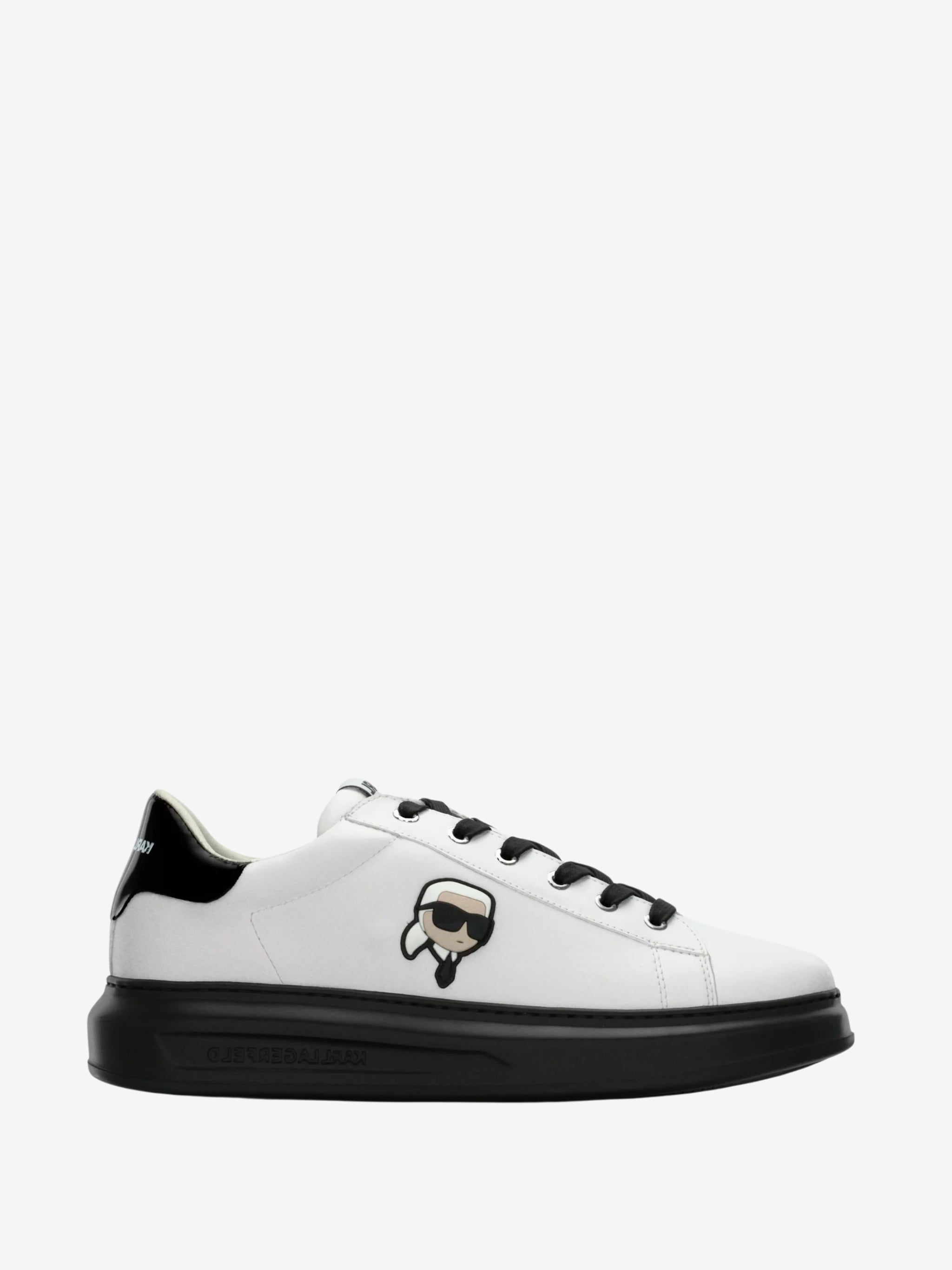 Karl Lagerfeld Sneaker Kl576 Kapri Nft Lo Lace White-Black