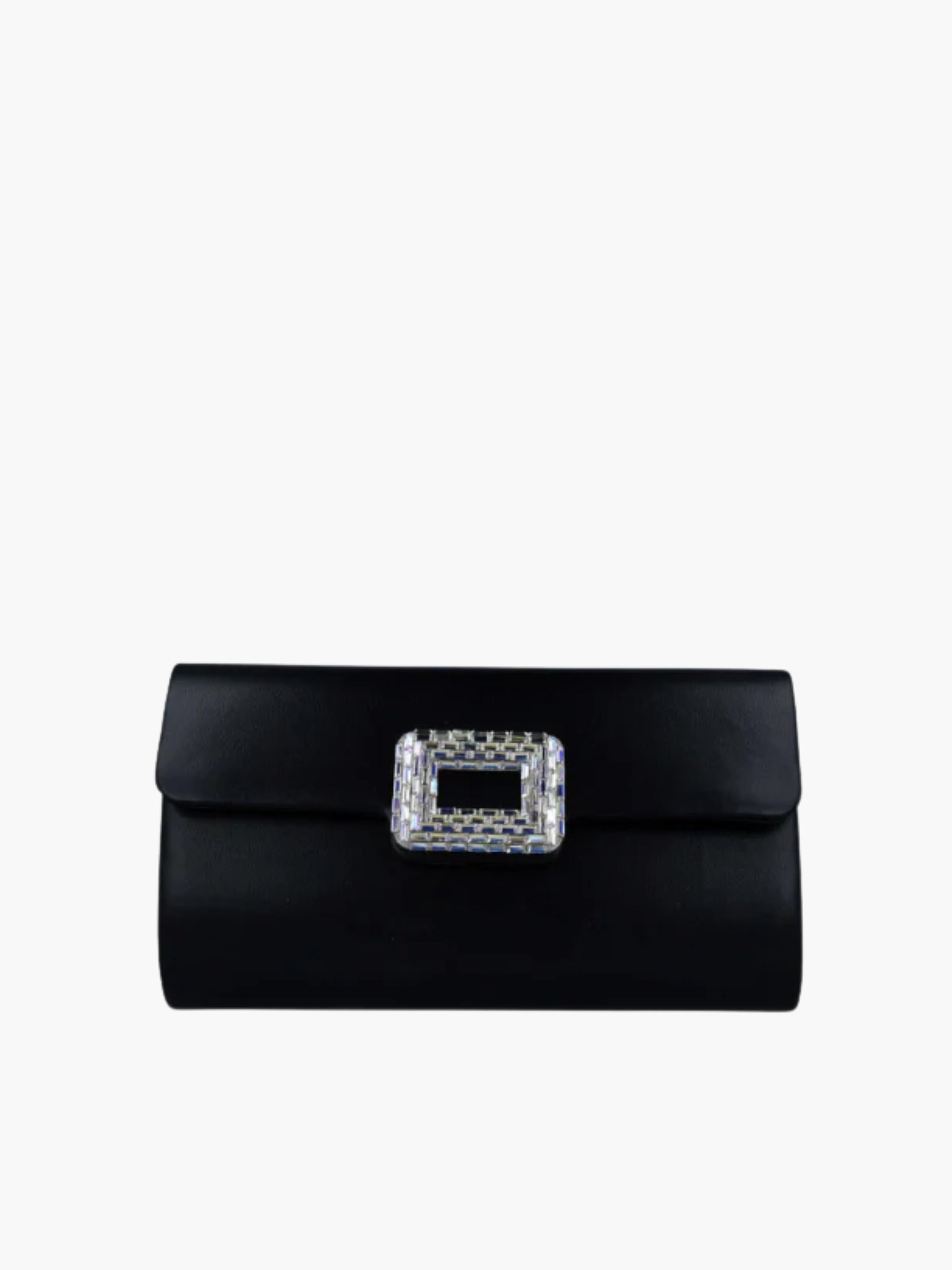 Menbur Bag Clutch Buckle Silver-Black