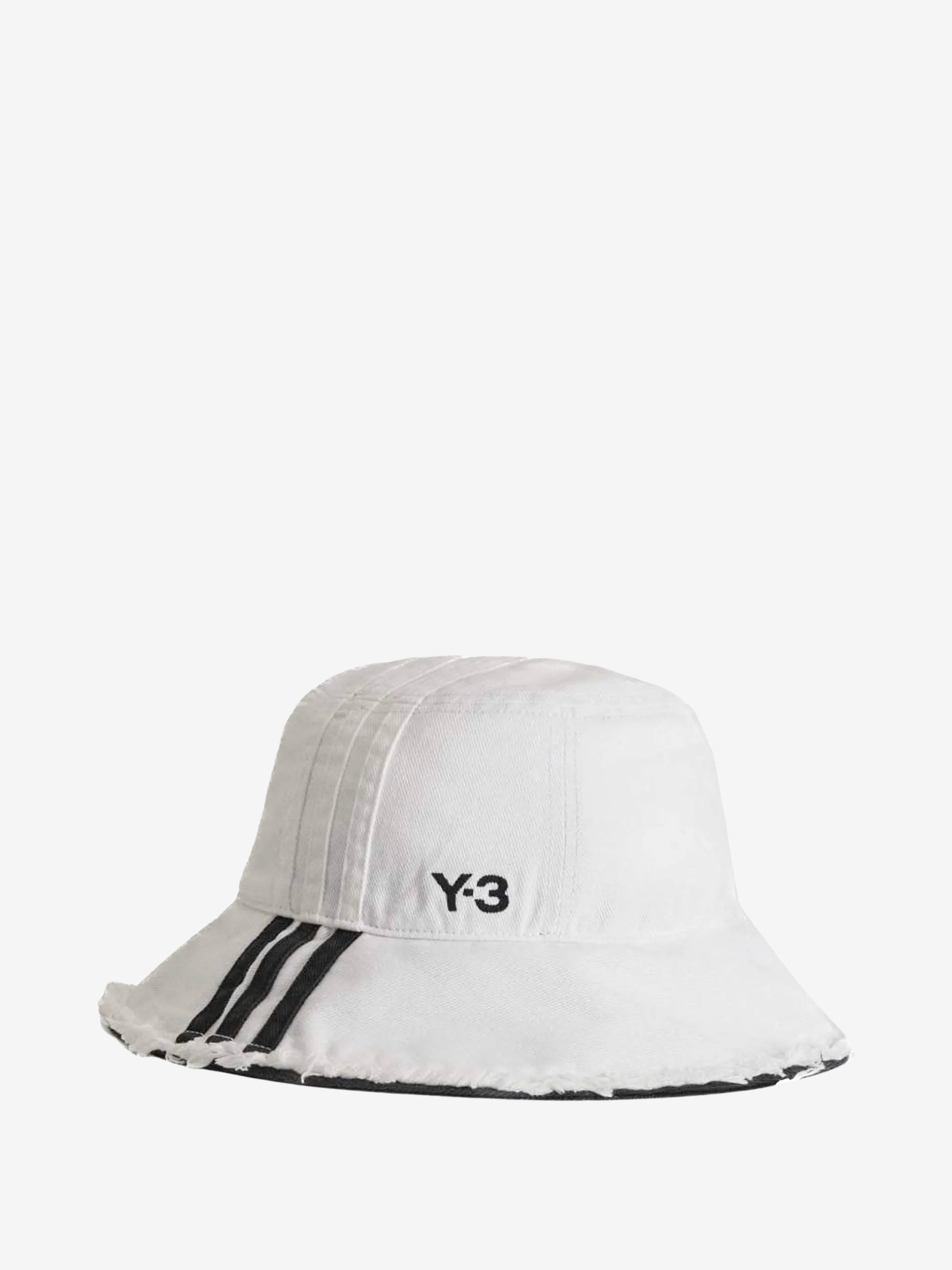 Y-3 Bucket Hat Stripes Off-White