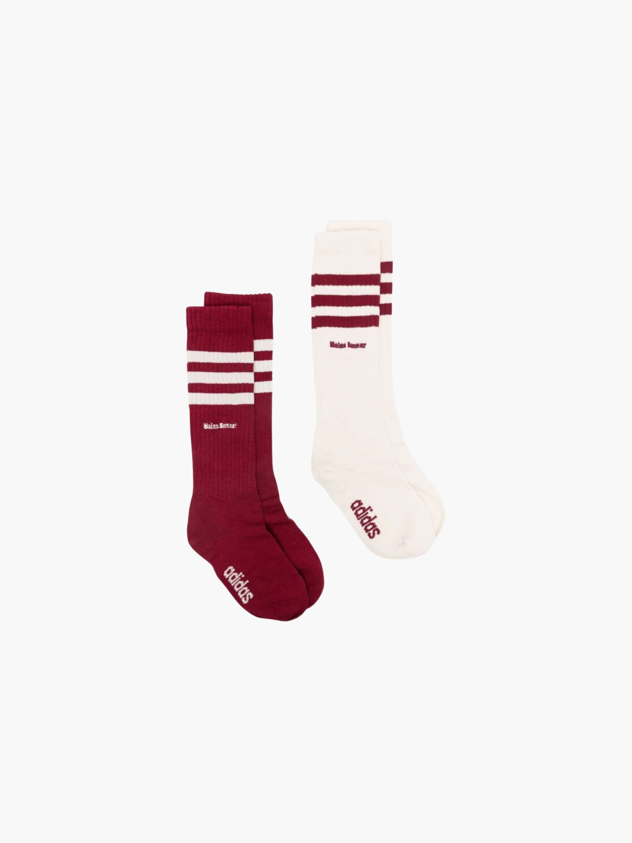 Adidas Socks 3S Red-White
