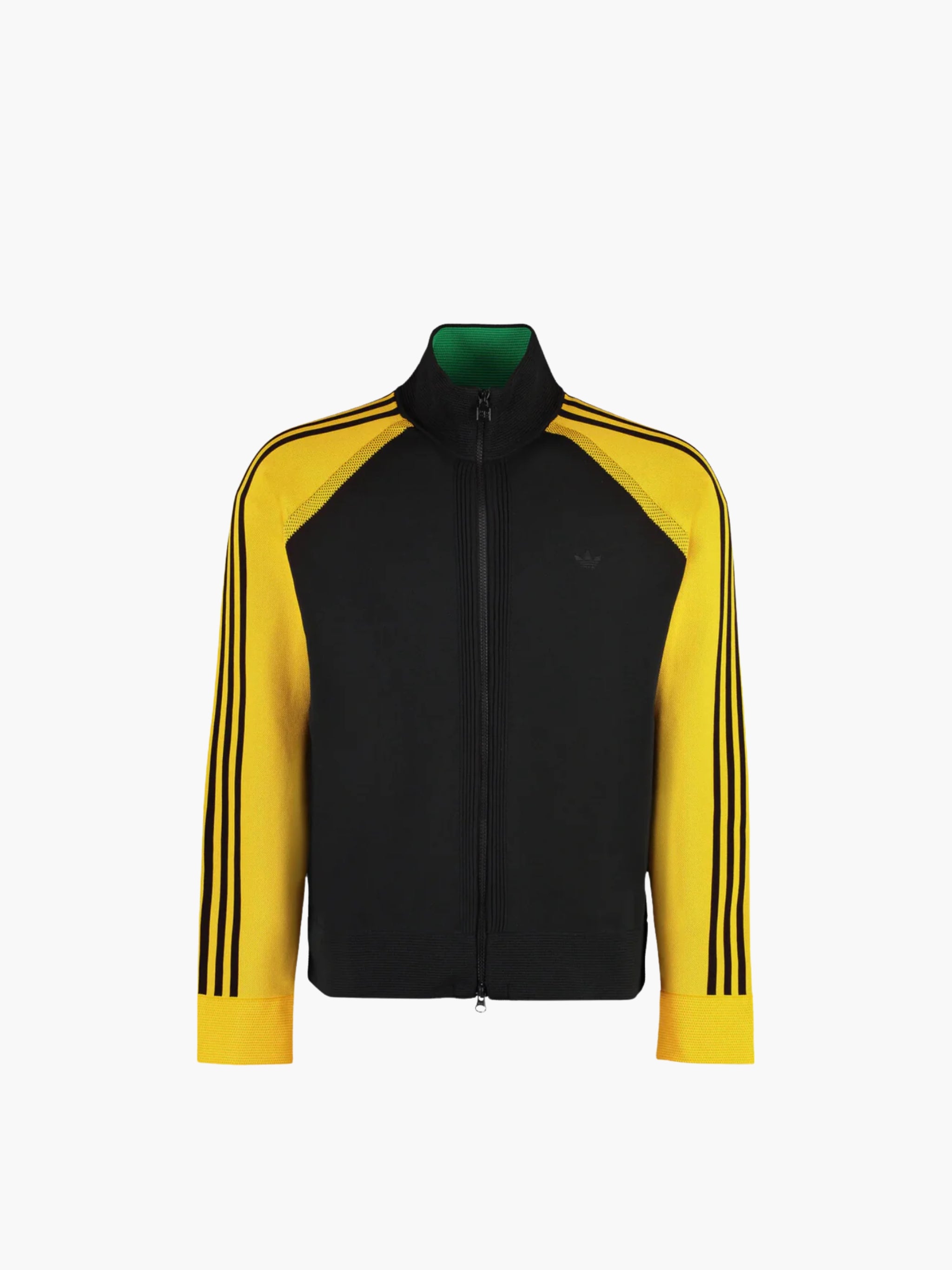 Adidas Jacket X Wales Bonner Knit Black-Yellow