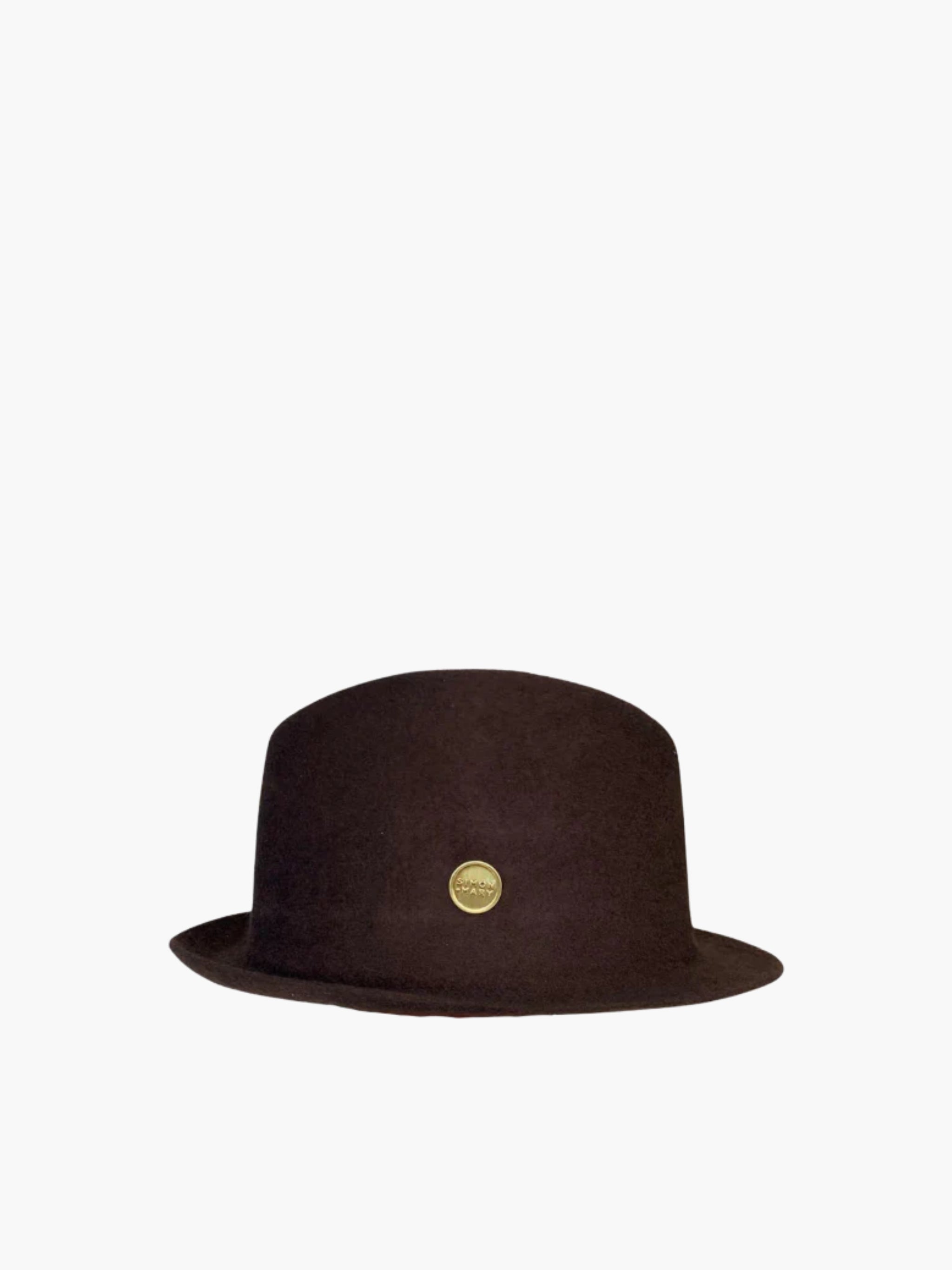 Simon & Mary Hat Monza Brown