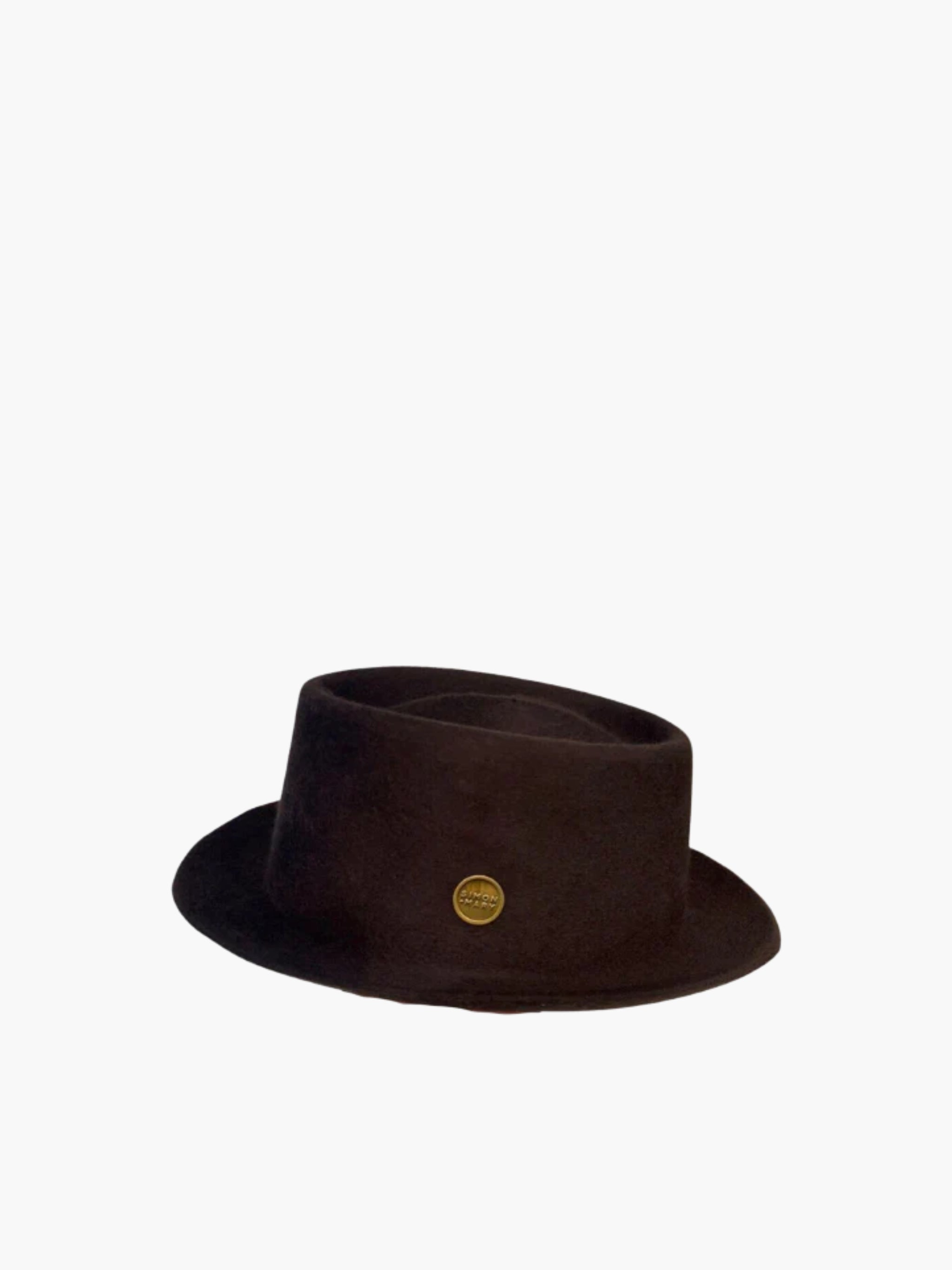 Simon & Mary Hat Pork-Pie Brown