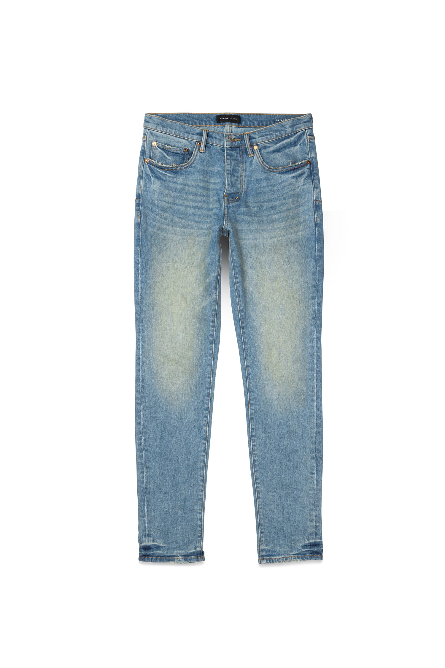 Purple Jeans Mural Blue Indigo