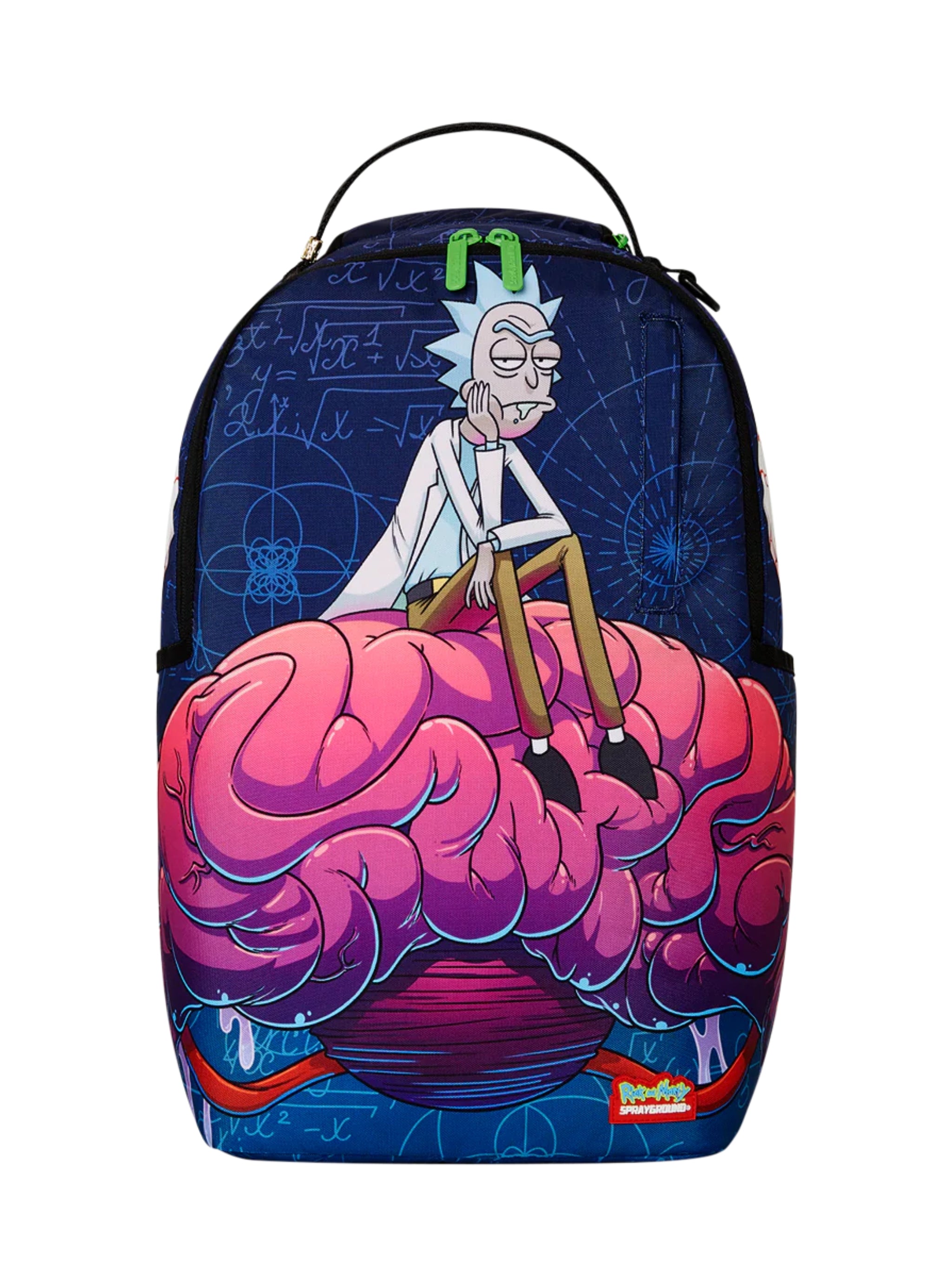 Sprayground Bag Back Pack Rick And Morty Brain Shark Multi