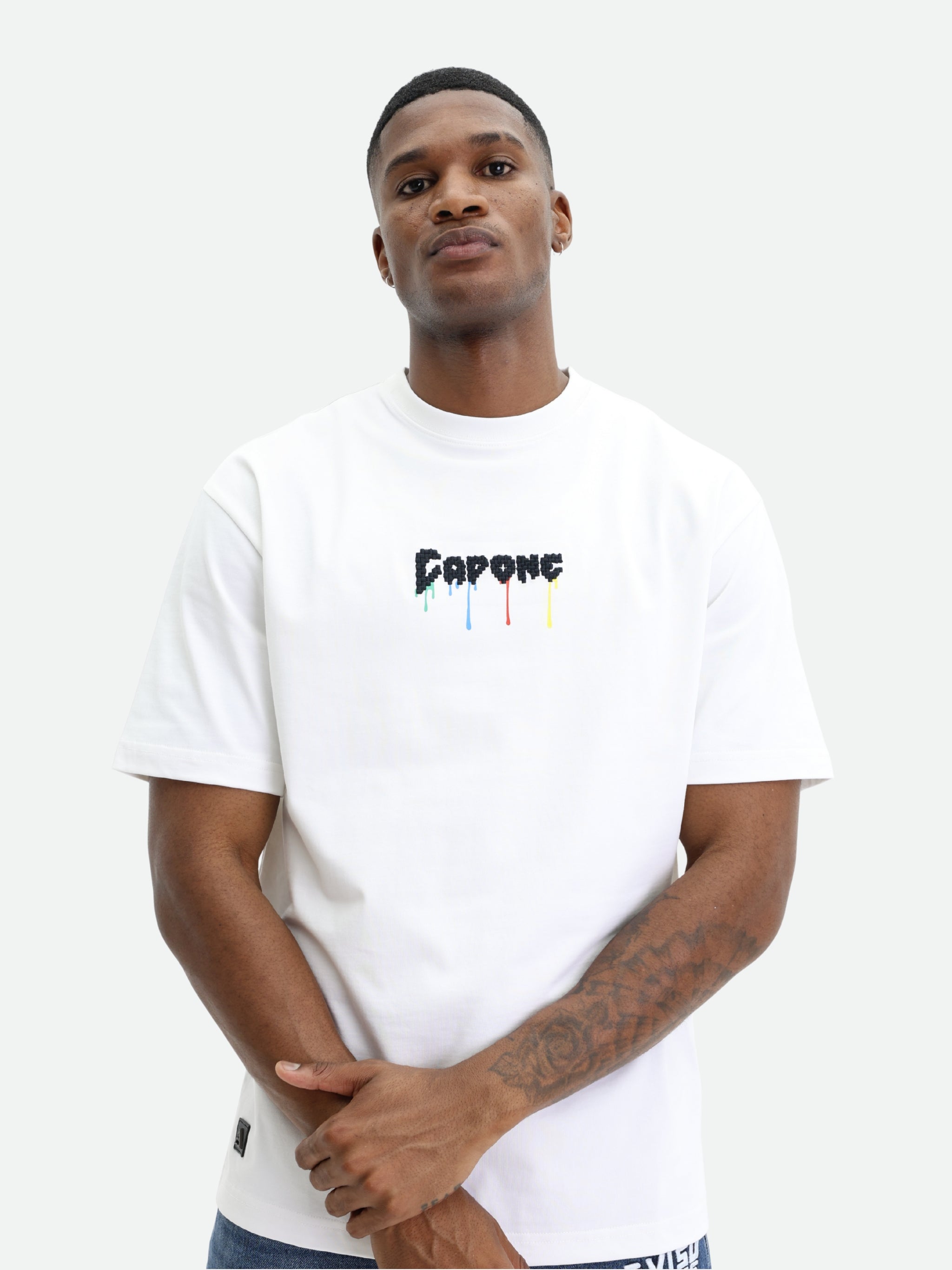 Capone T-Shirt Lego Drip White