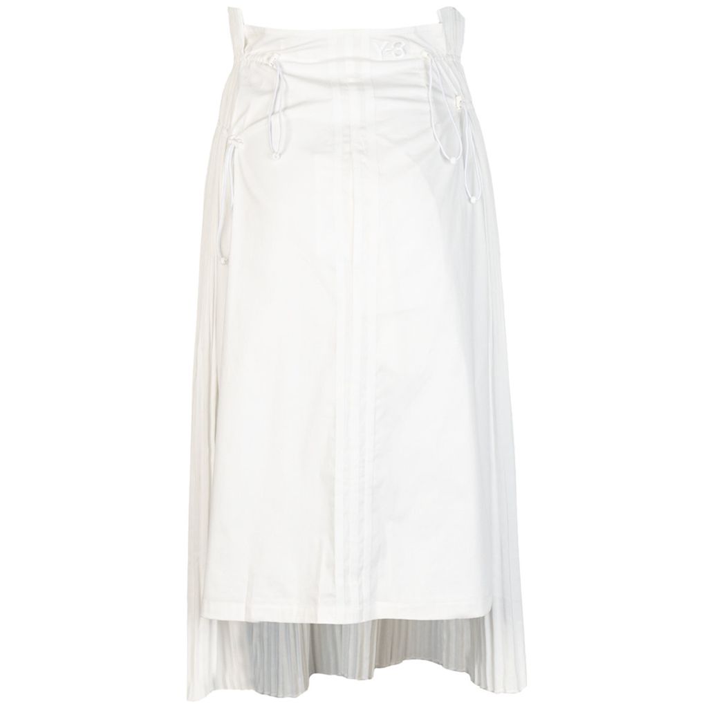 Y-3 Skirt Pleat White