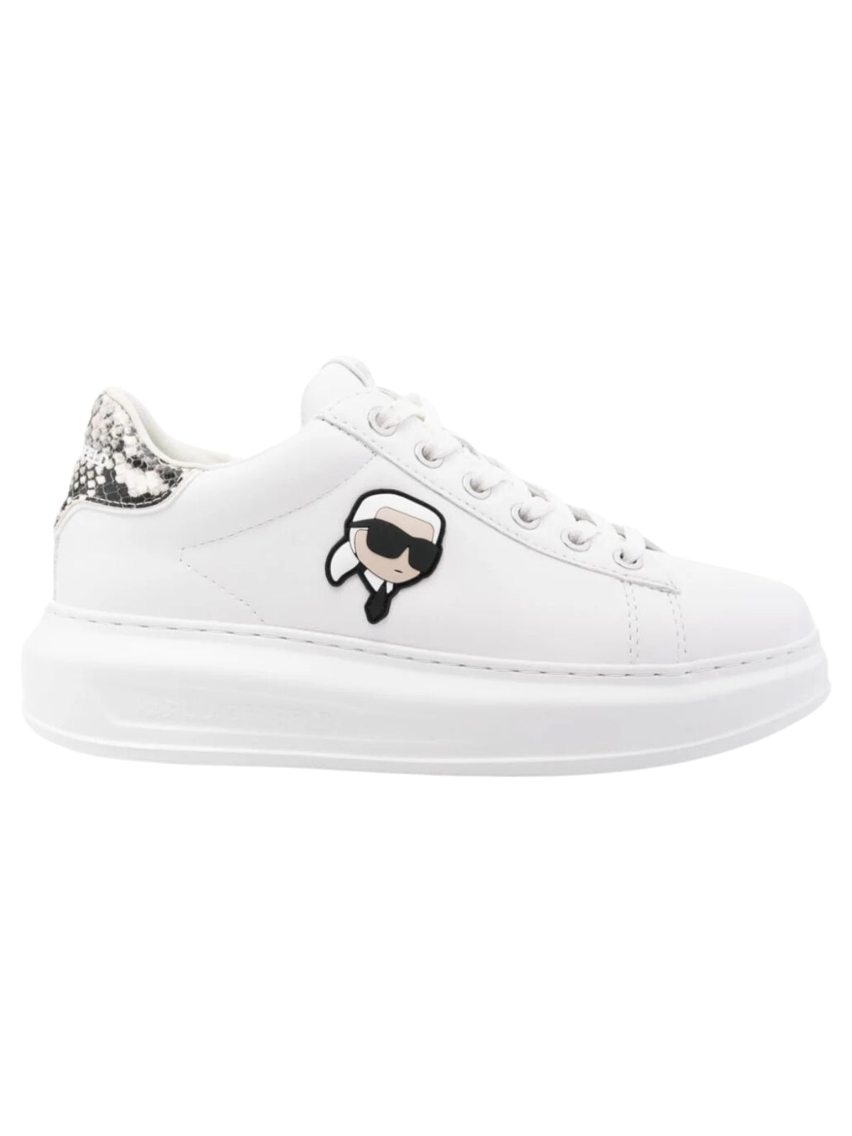 Karl Lagerfeld Sneaker Ladies Kapri Snake White