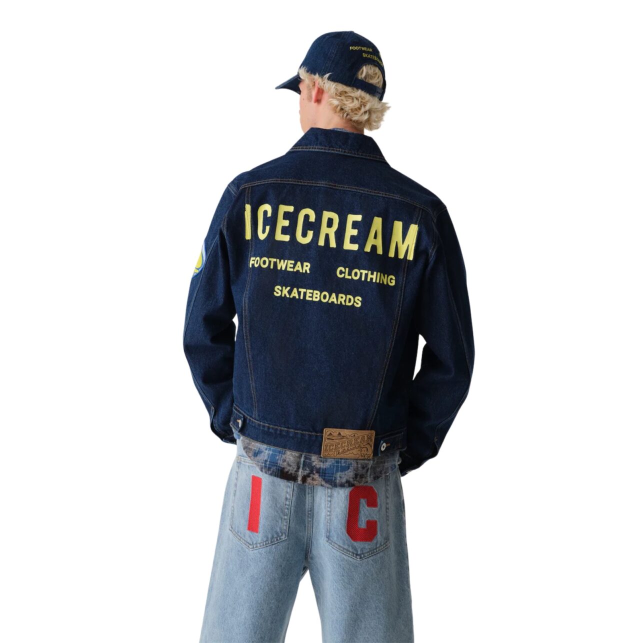Ice Cream Denim Jacket Cowboy Trucker Indigo