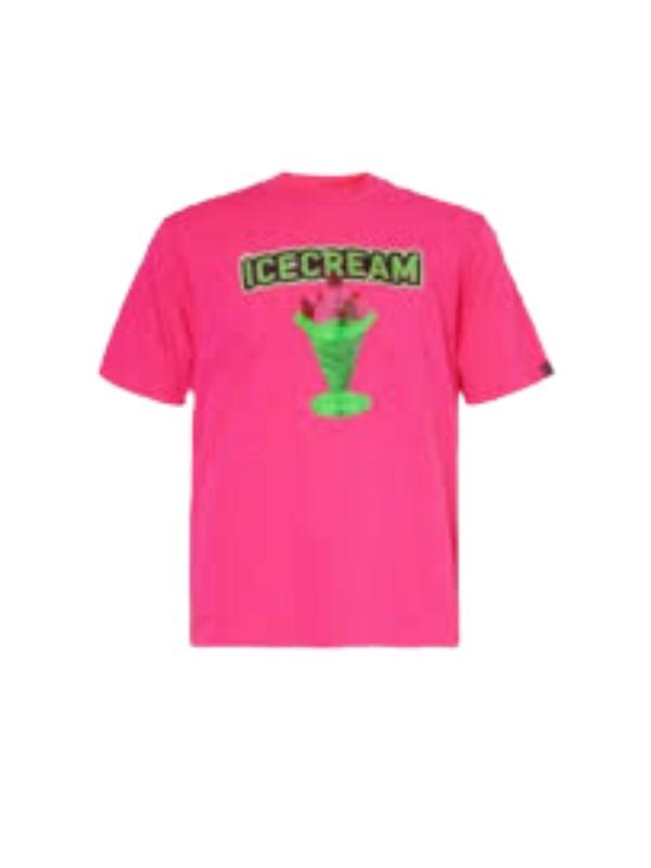 Ice-Cream T-Shirt Logo Pink