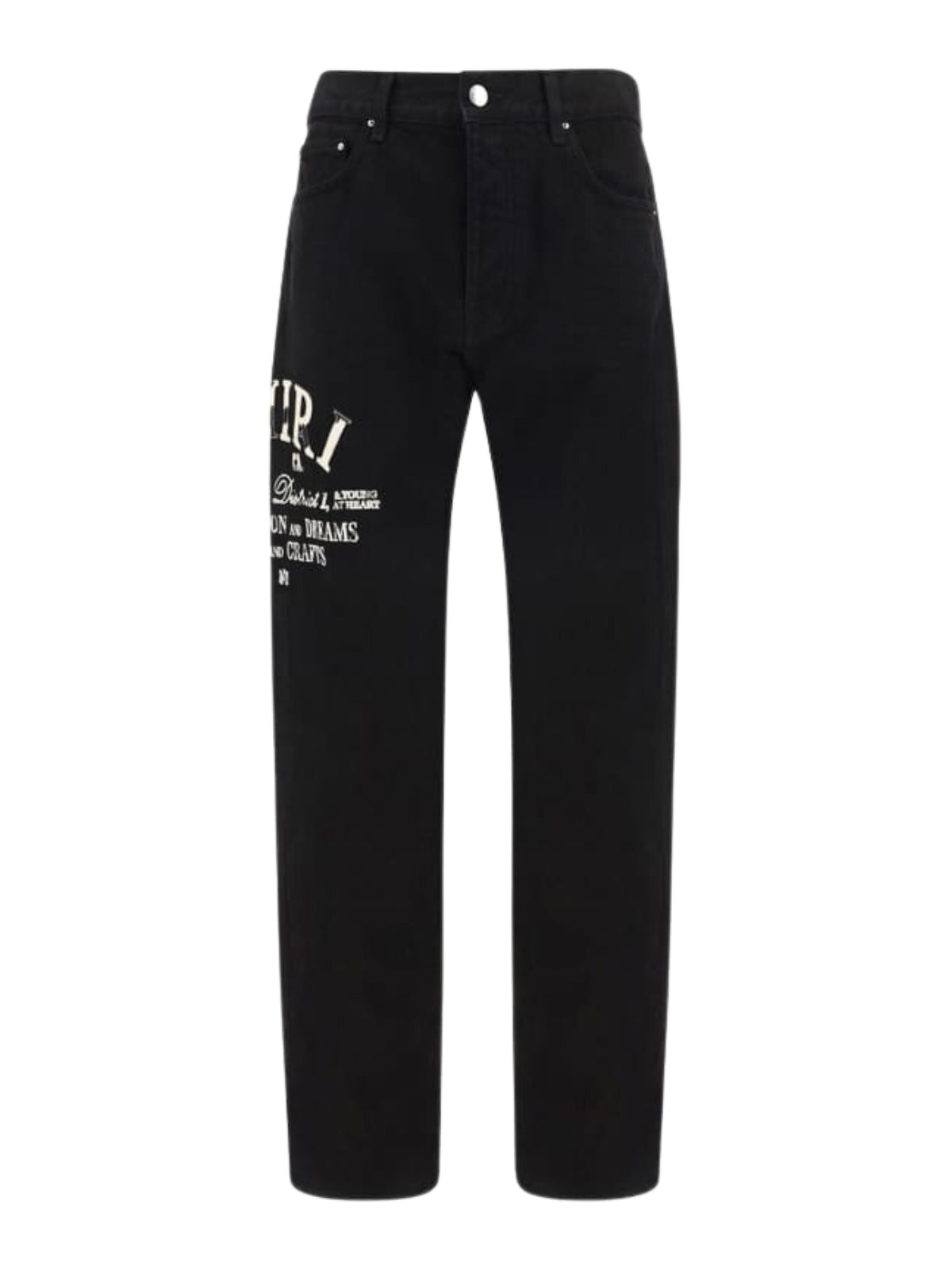 Amiri Jeans Side Print Black