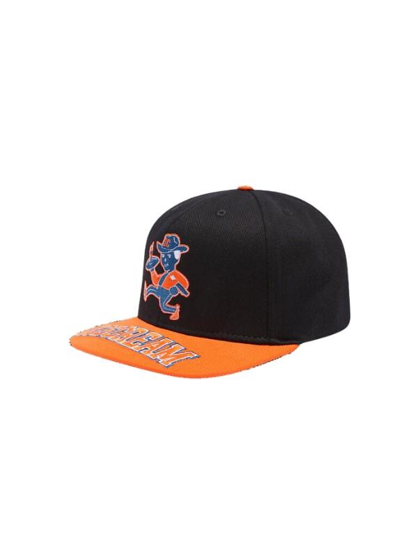 Ice Cream Cap Served Up Strap Back Black Orange
