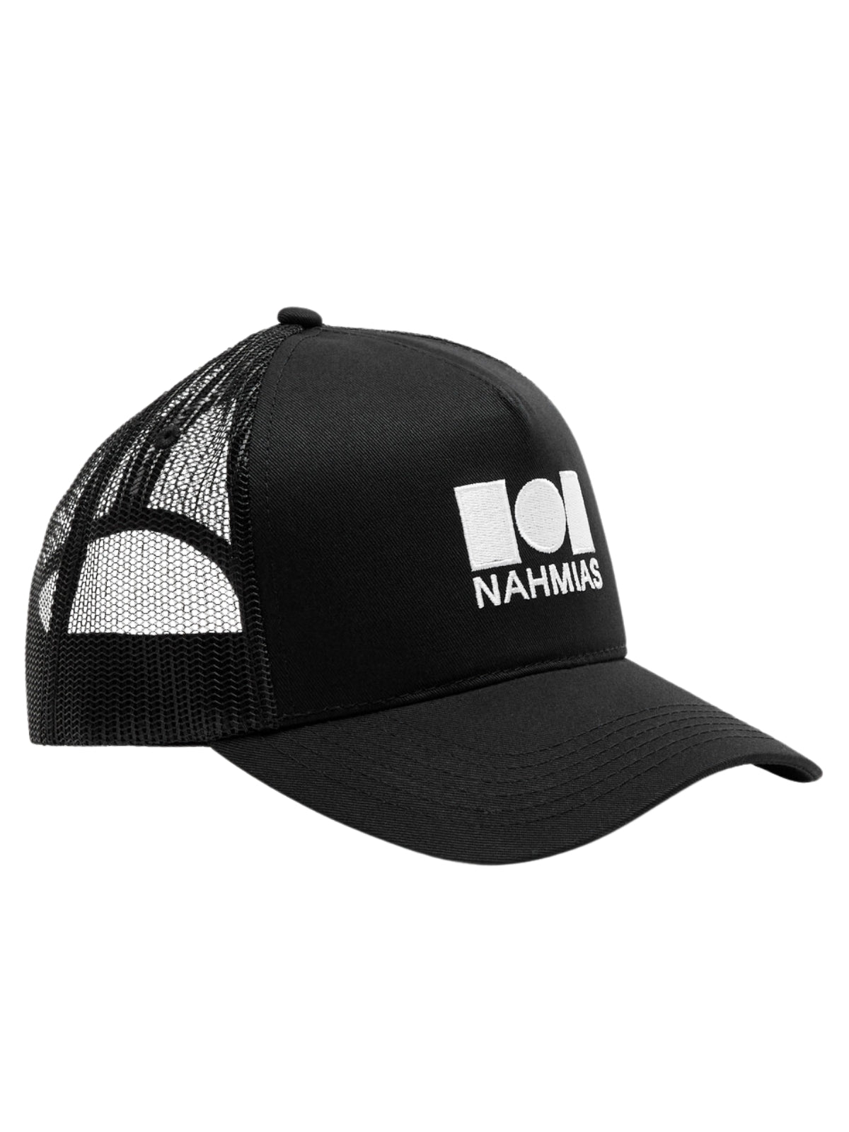 Nahmias Cap Trucker Logo Black