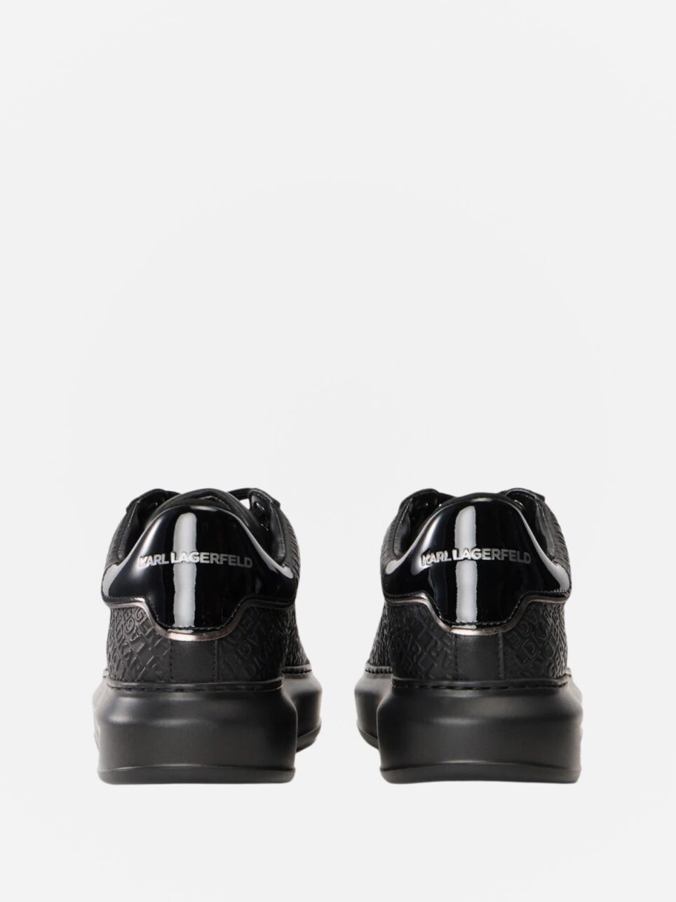 Karl Lagerfeld Sneakers Kapri Emboss Lo Lace Black