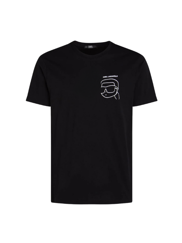 Karl Lagerfeld T-Shirt Logo Black