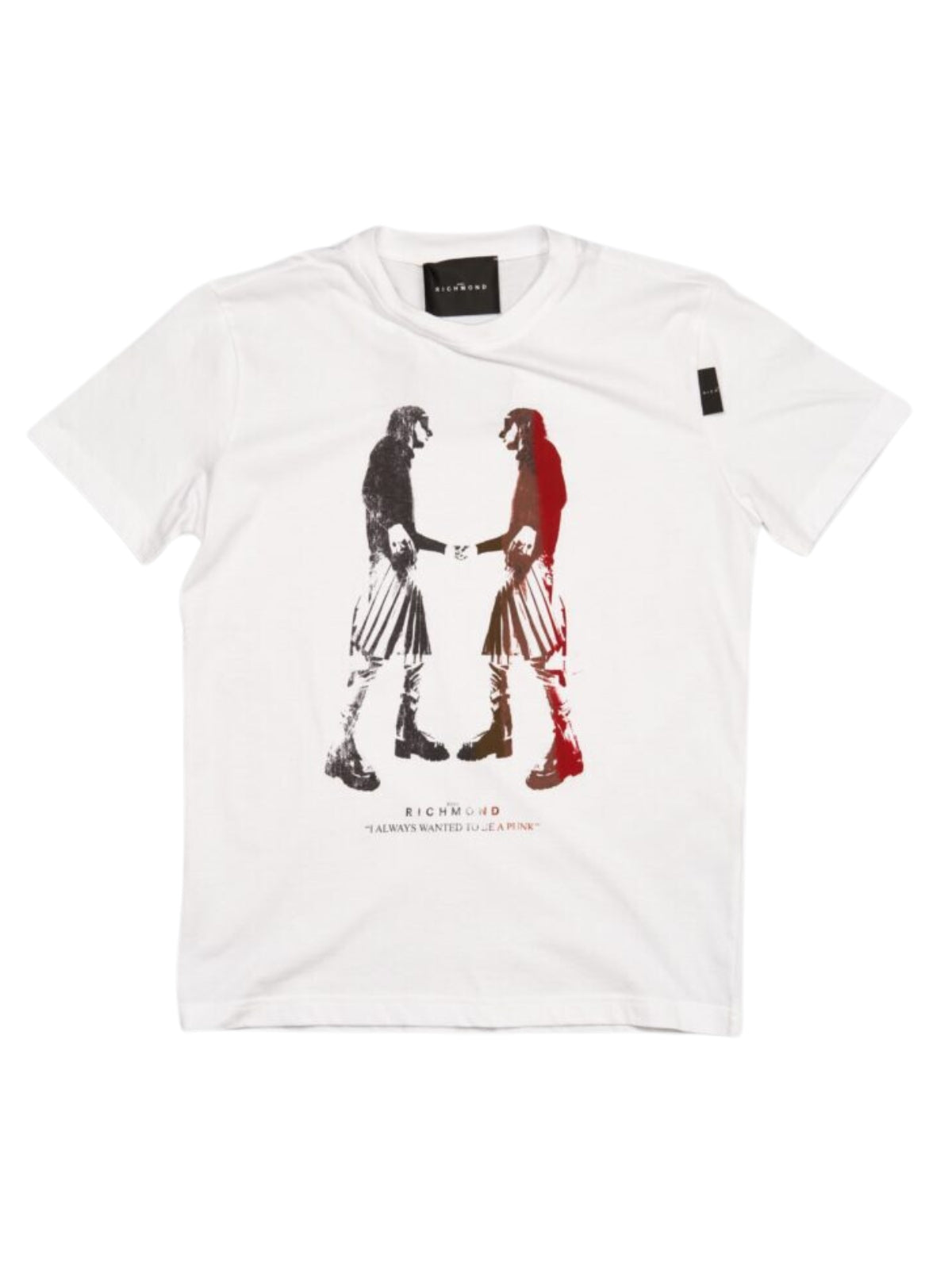 John Richmond T-Shirt Feng Graphic Print White