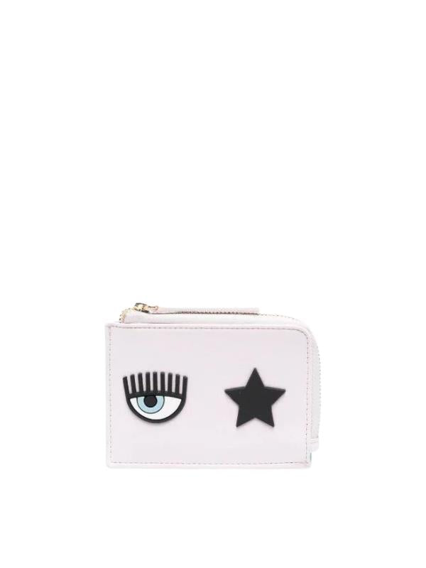 Chiara Ferragni Bag Purse Eye Star Logo White