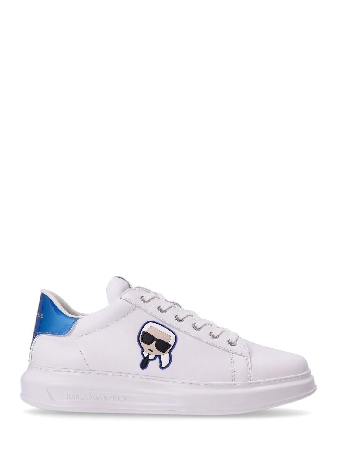 Karl Lagerfeld Sneaker Kapri White-Blue