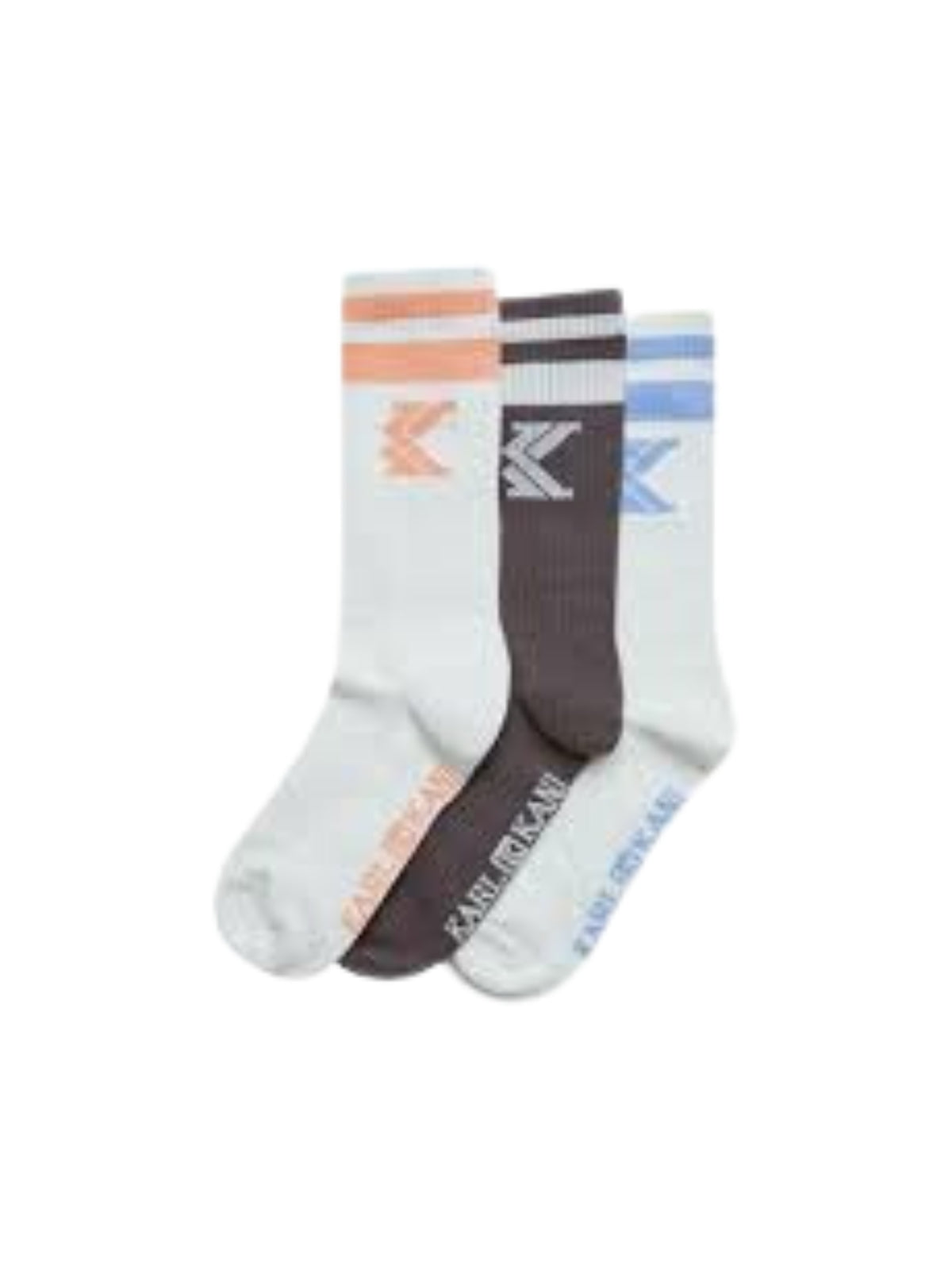 Karl Kani Socks Signature 3 Pack Multi Colour